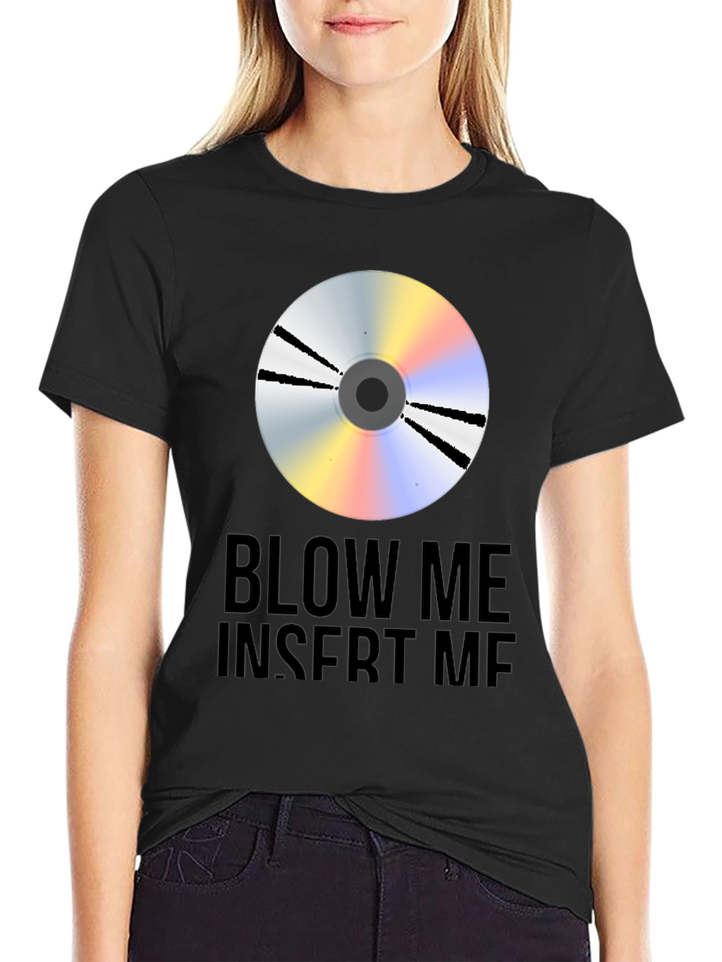Blow Me Insert Me Graphic Tee