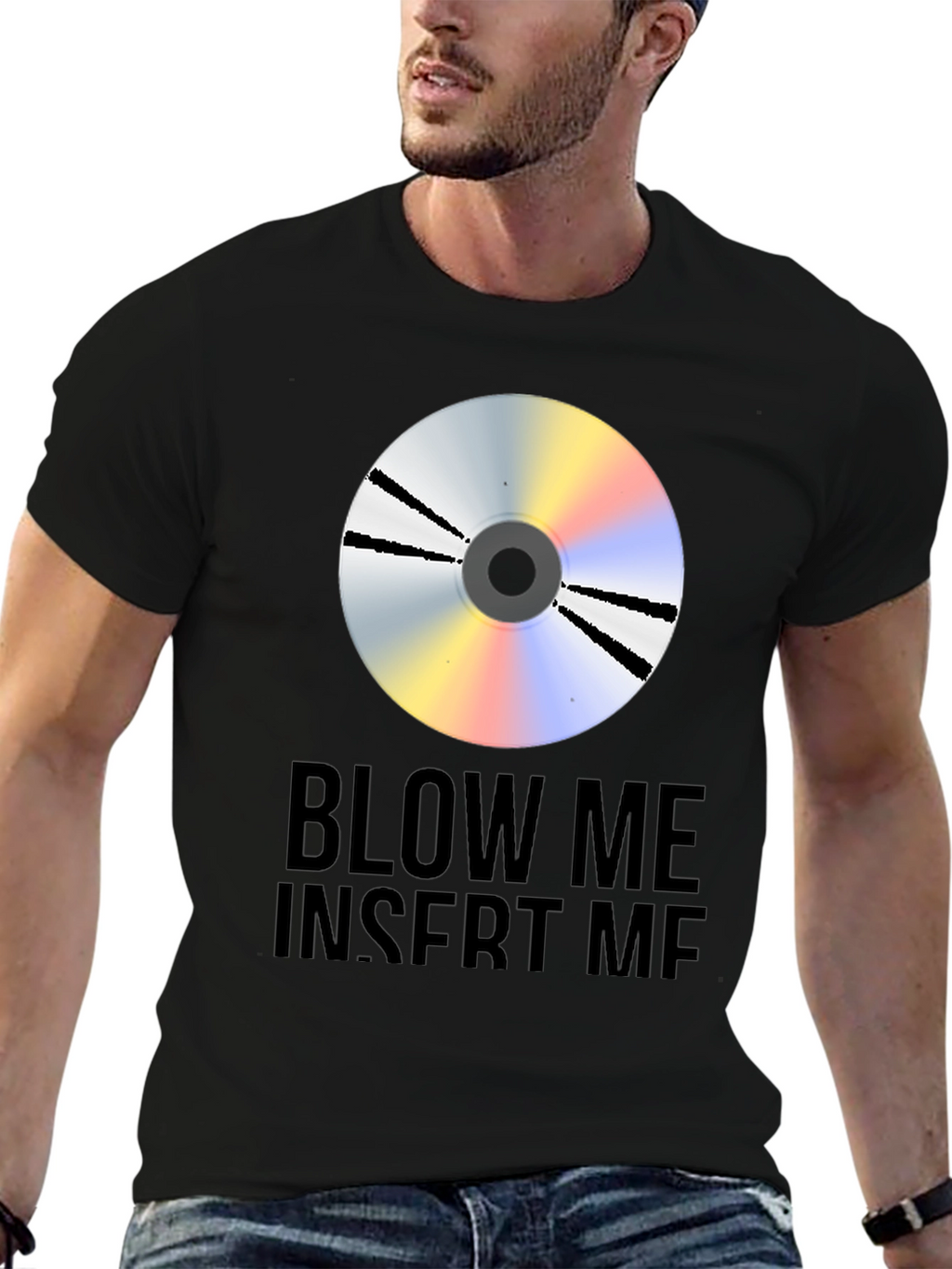 Blow Me Insert Me Graphic Tee