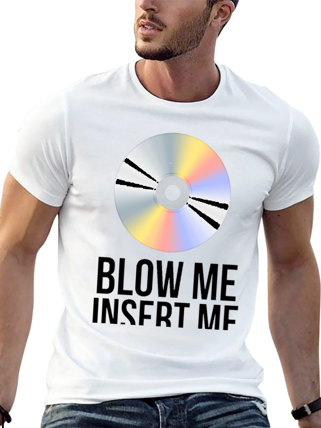 Blow Me Insert Me Graphic Tee