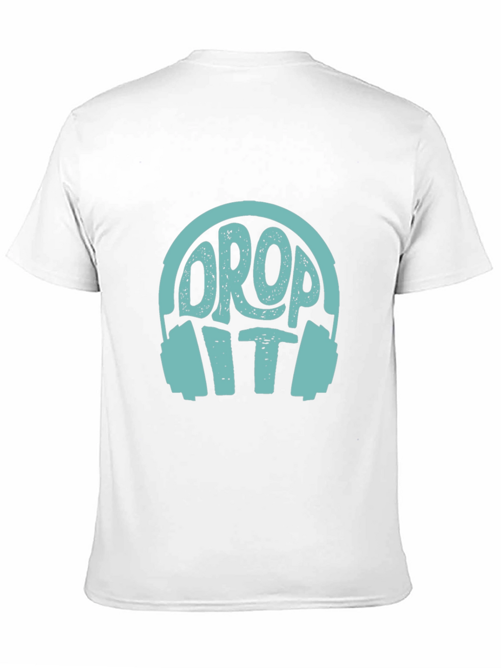 Drop It! Graphic T-Shirt - Cool DJ Headphone Tee