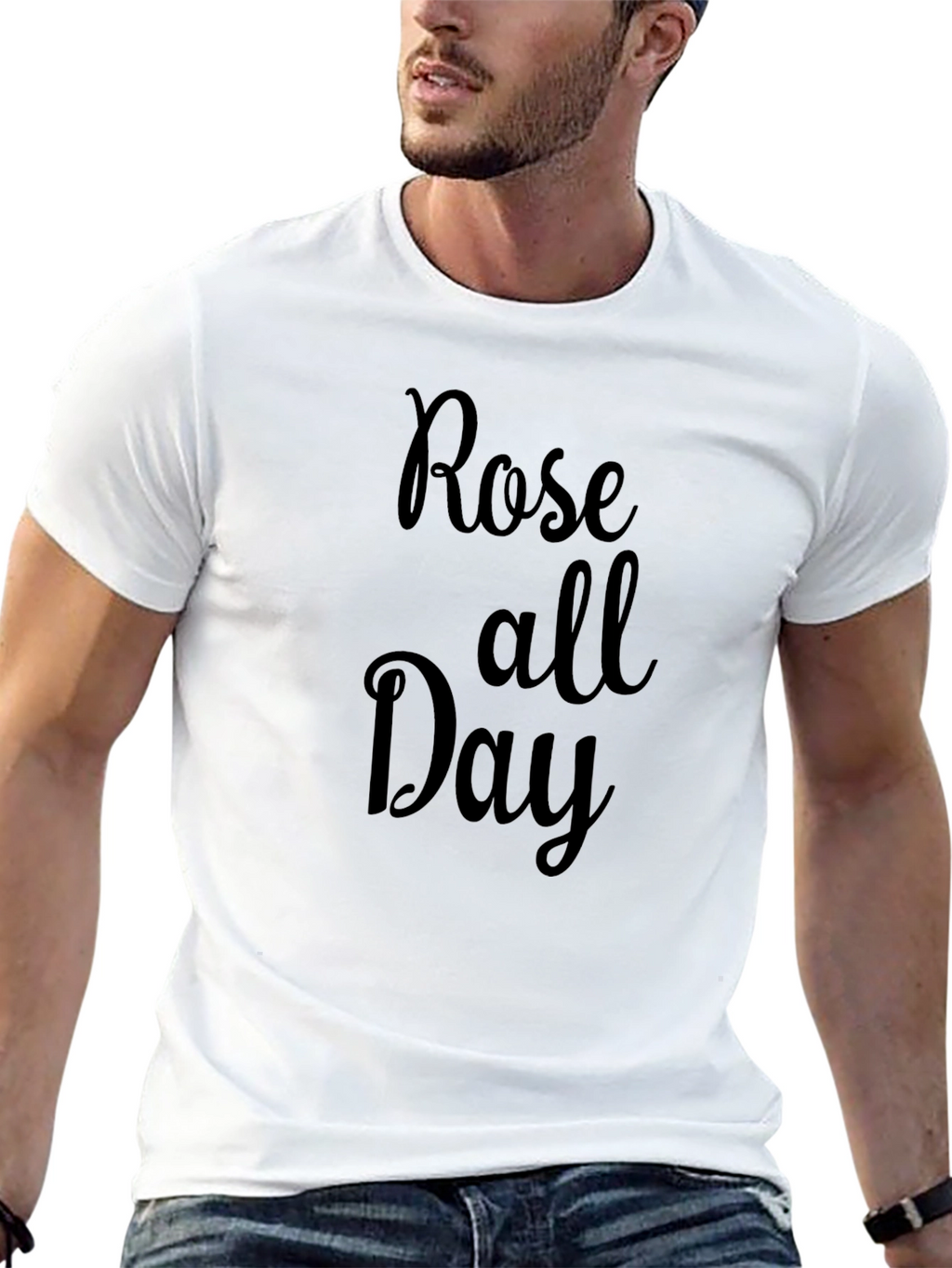 Rose All Day Graphic T-Shirt