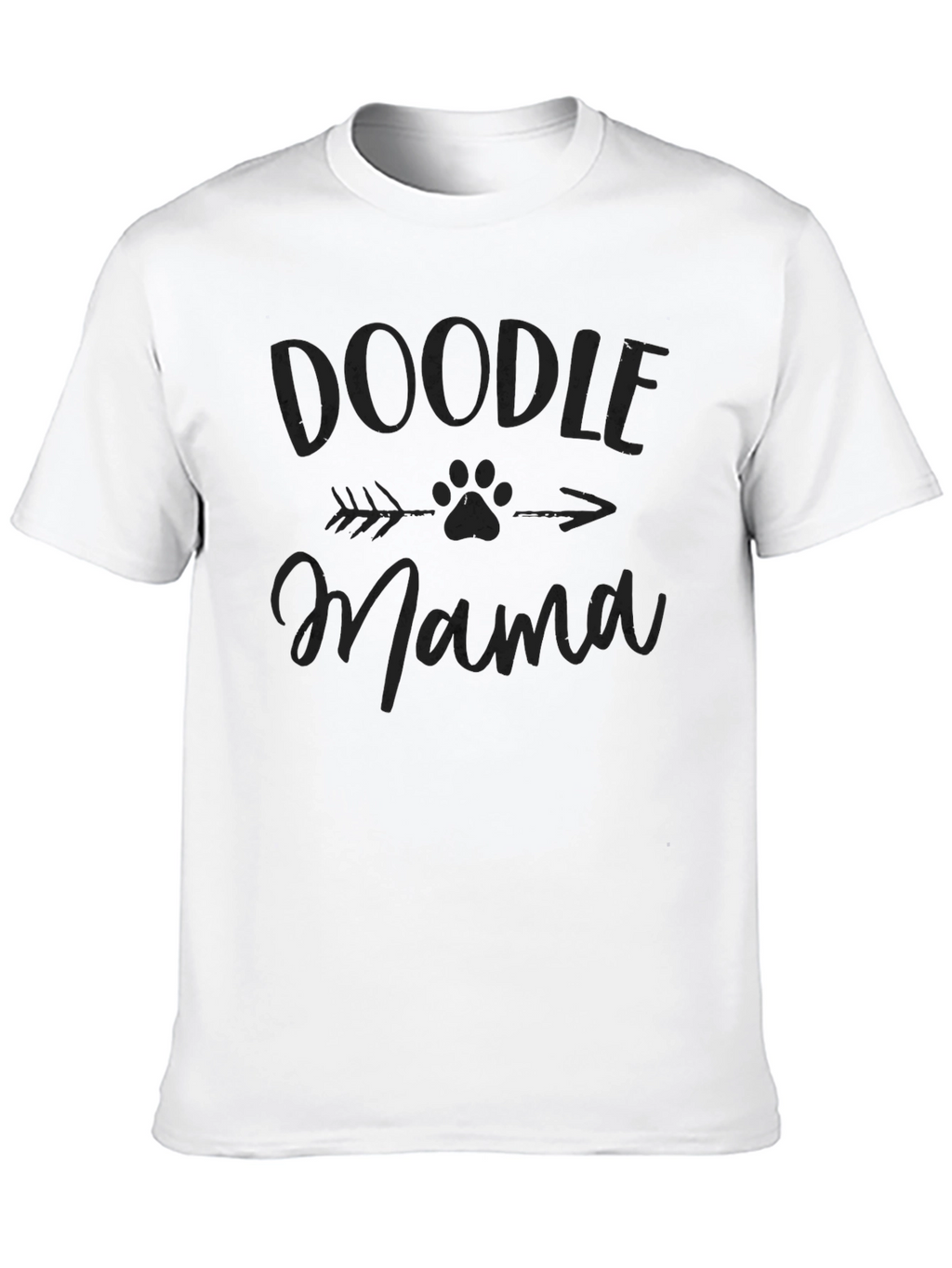 Doodle Mama Black T-Shirt