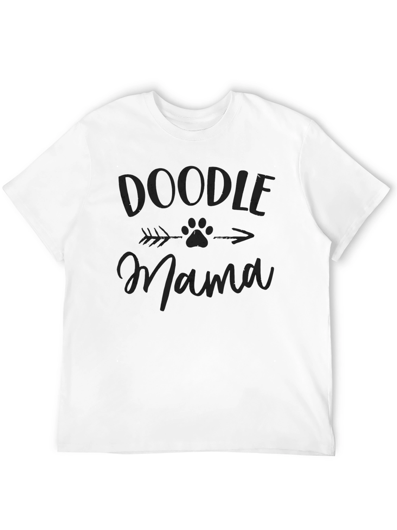 Doodle Mama Black T-Shirt