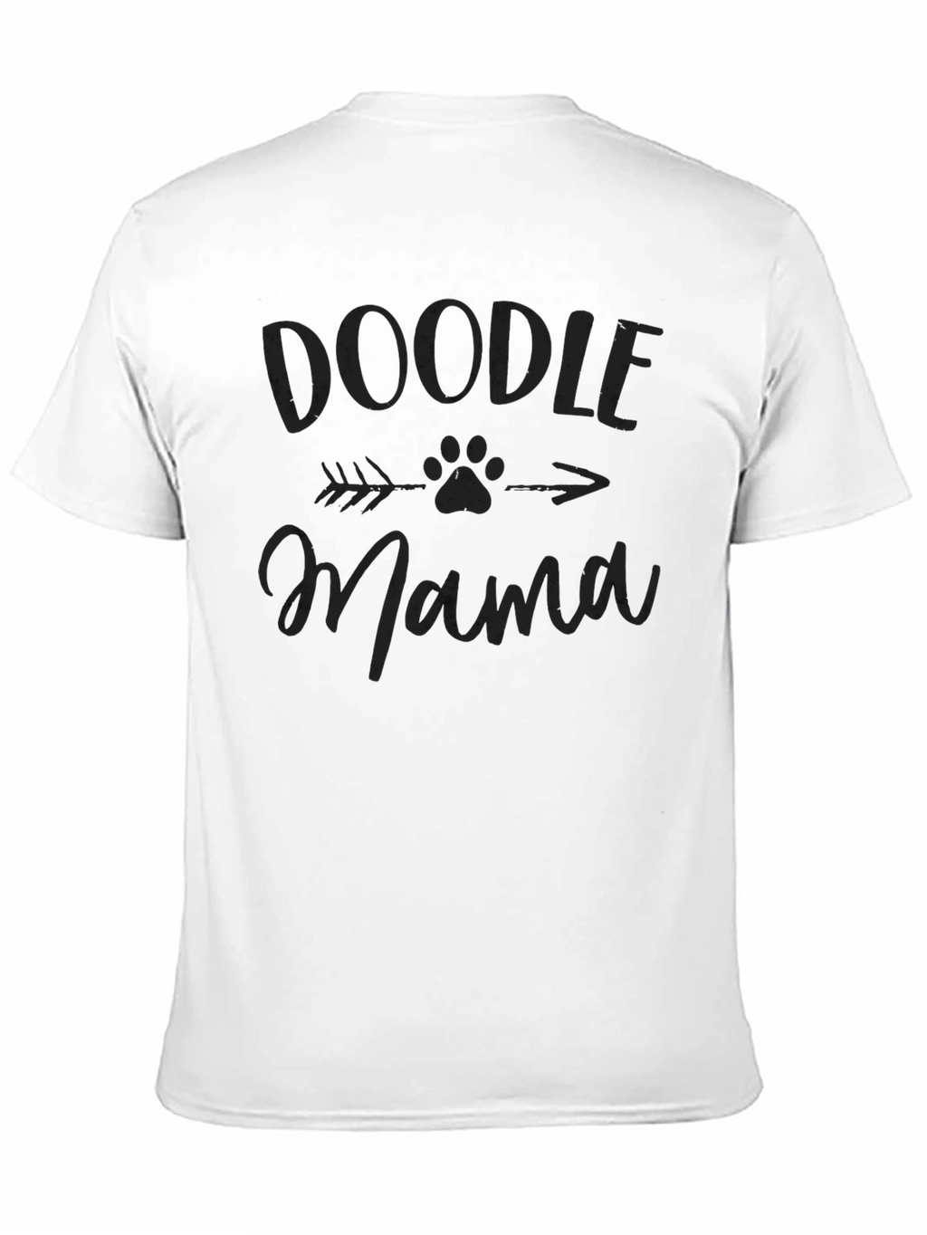 Doodle Mama Black T-Shirt