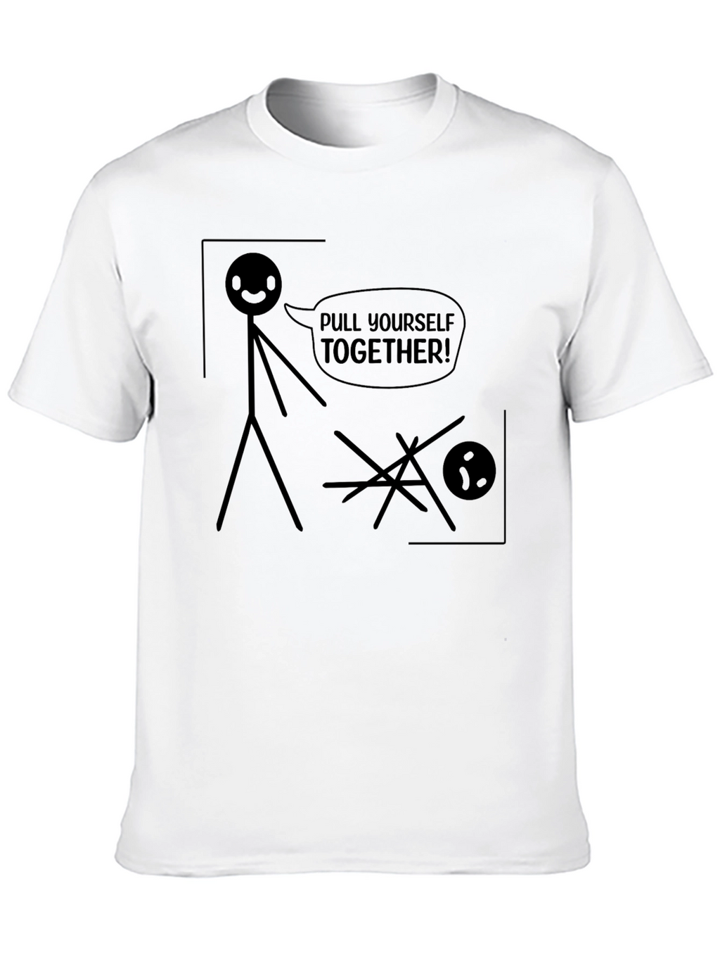 Pull Yourself Together Funny Graphic Tee