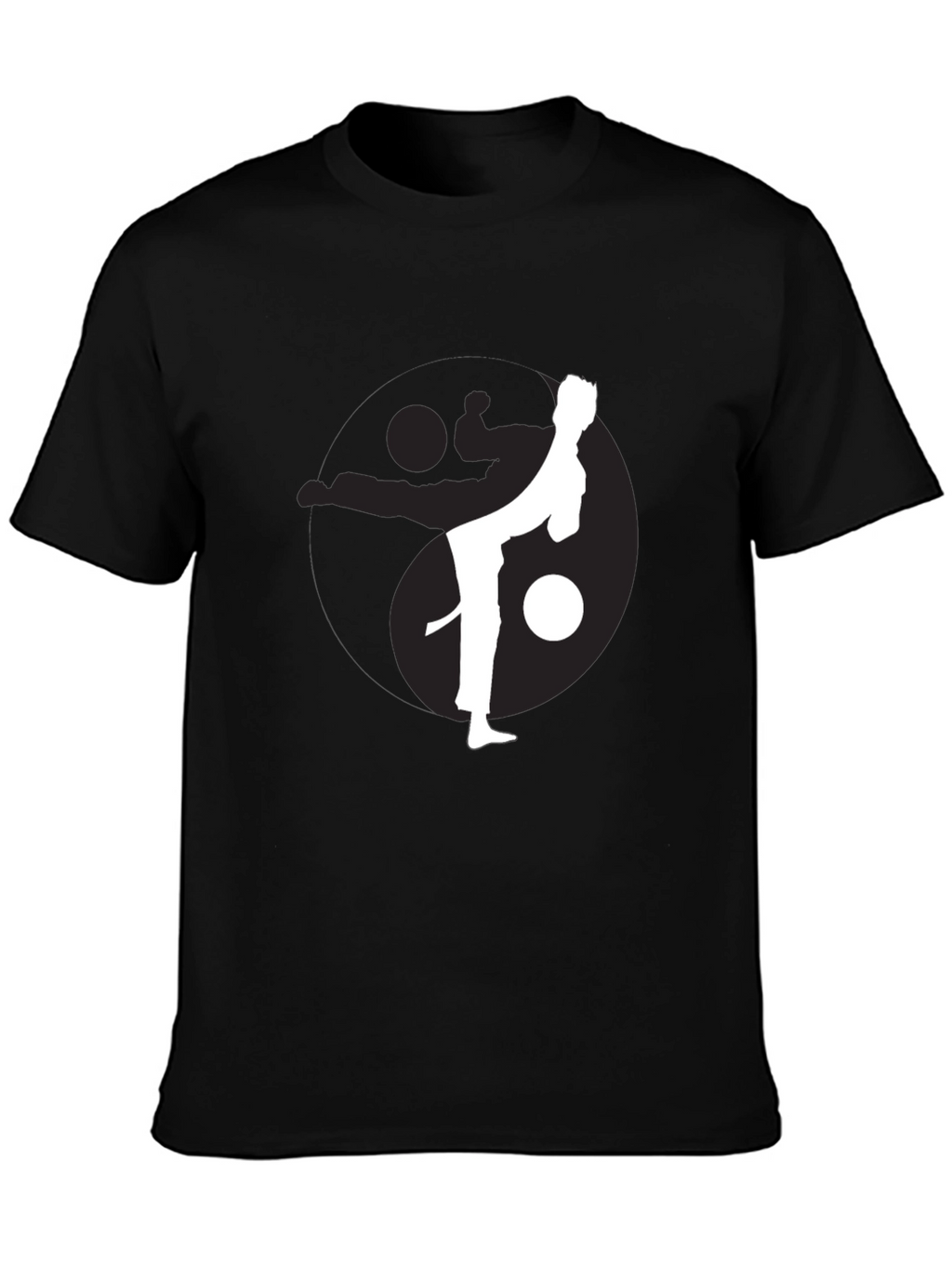 Martial Arts Yin Yang Graphic Tee