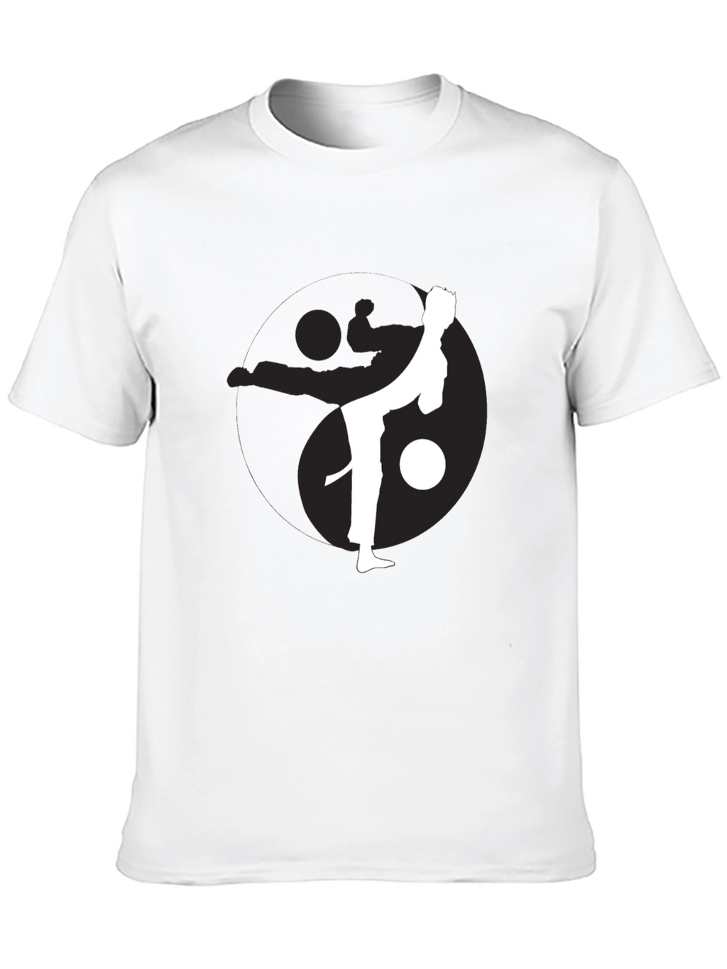 Martial Arts Yin Yang Graphic Tee