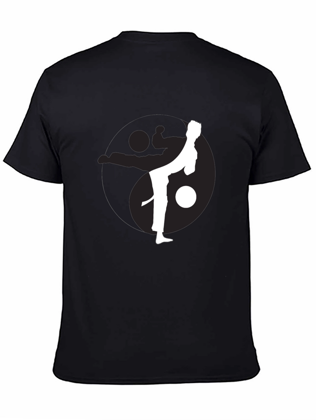 Martial Arts Yin Yang Graphic Tee