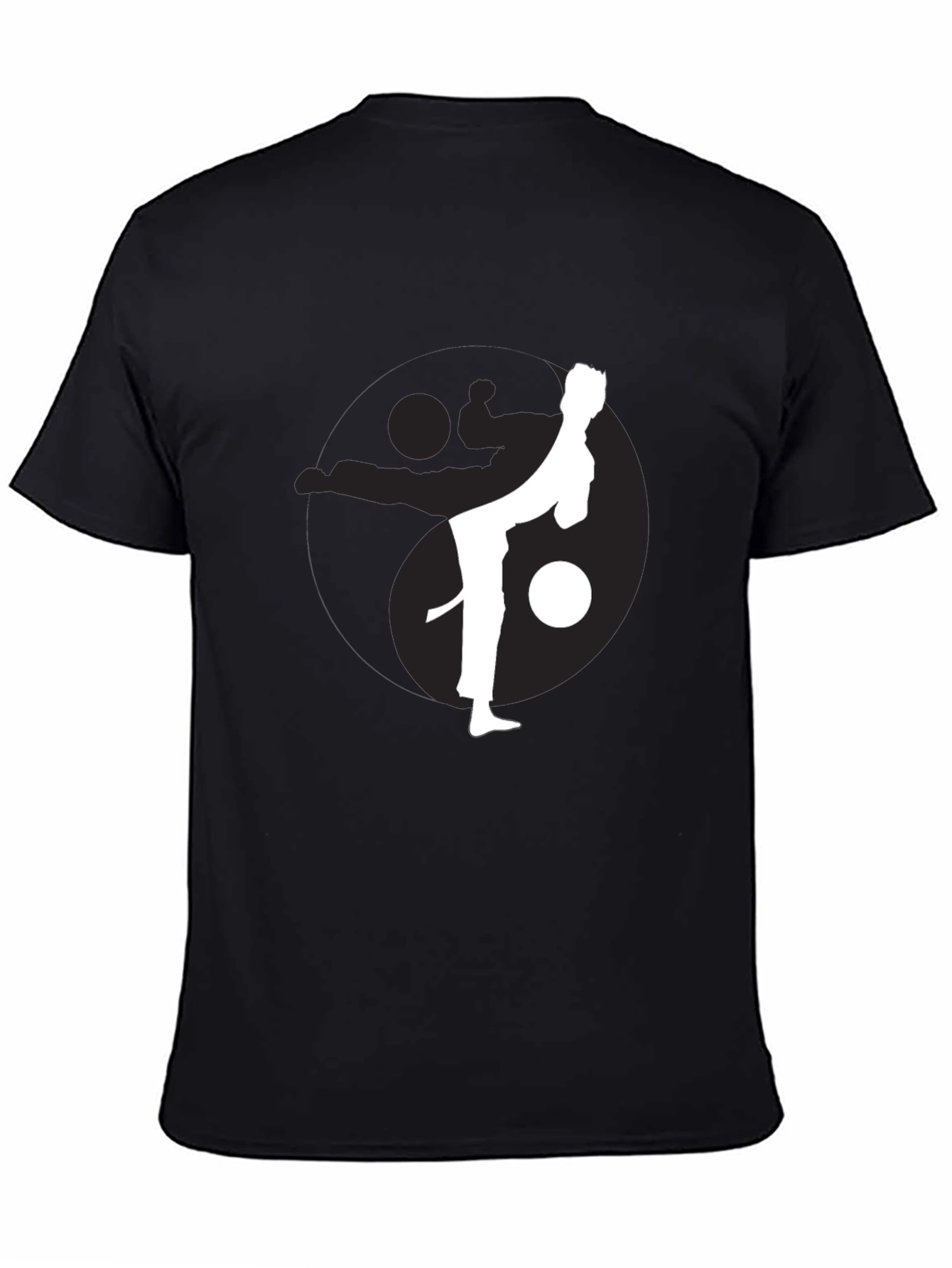 Martial Arts Yin Yang Graphic Tee