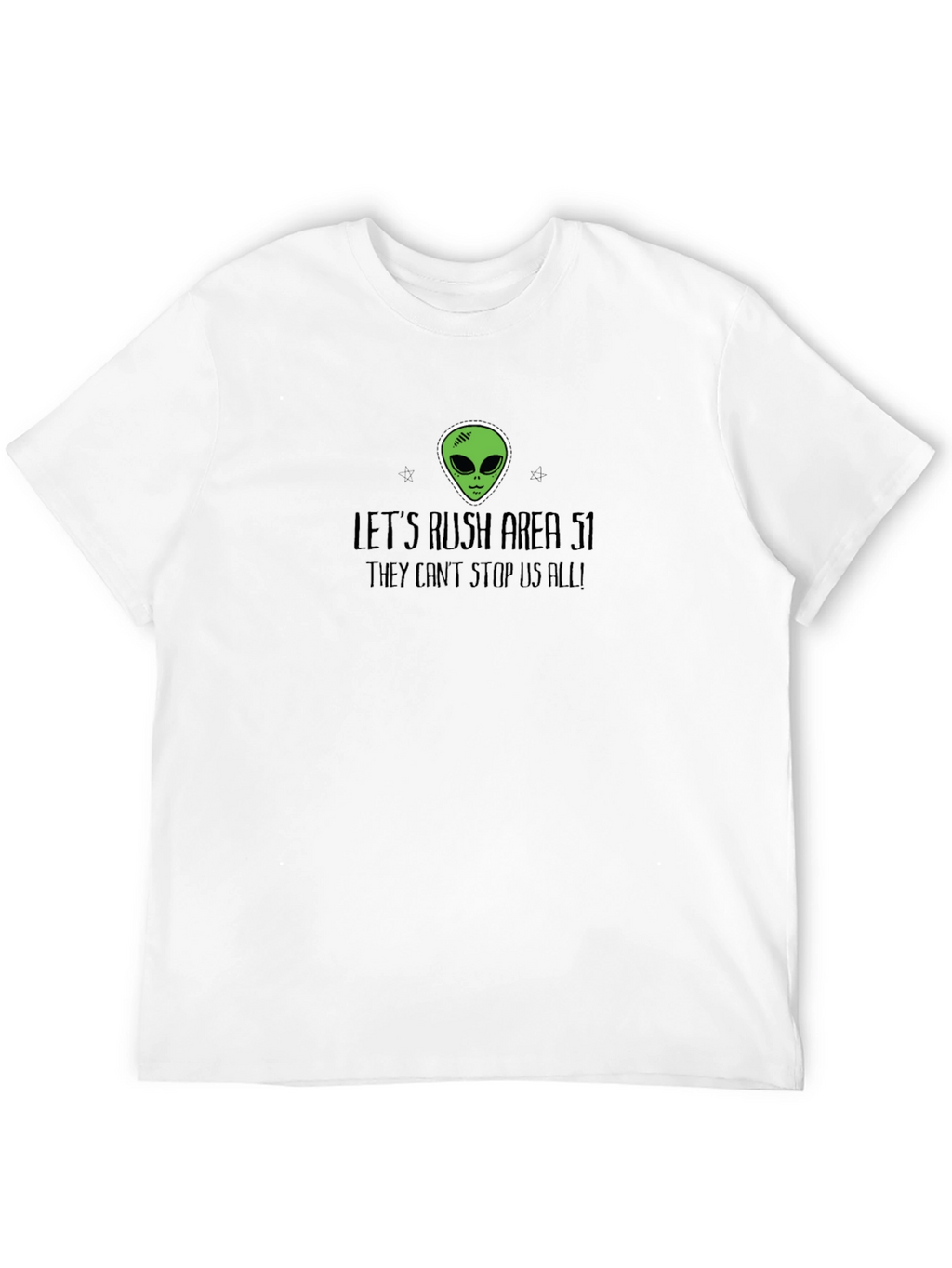 Lets Rush Area 51 Alien T-Shirt