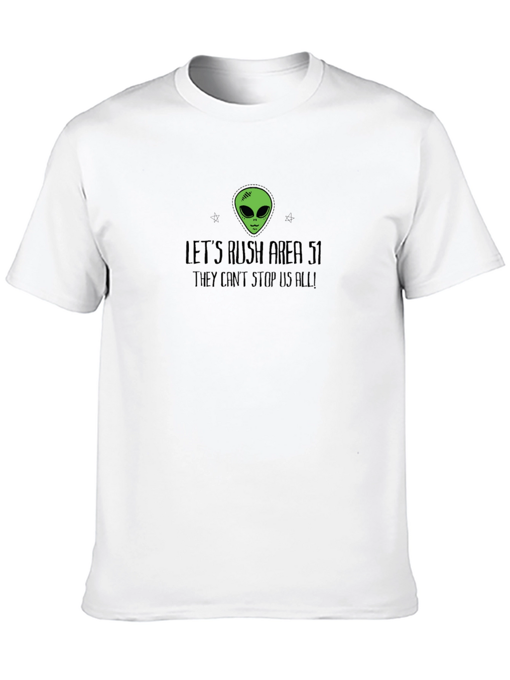 Lets Rush Area 51 Alien T-Shirt