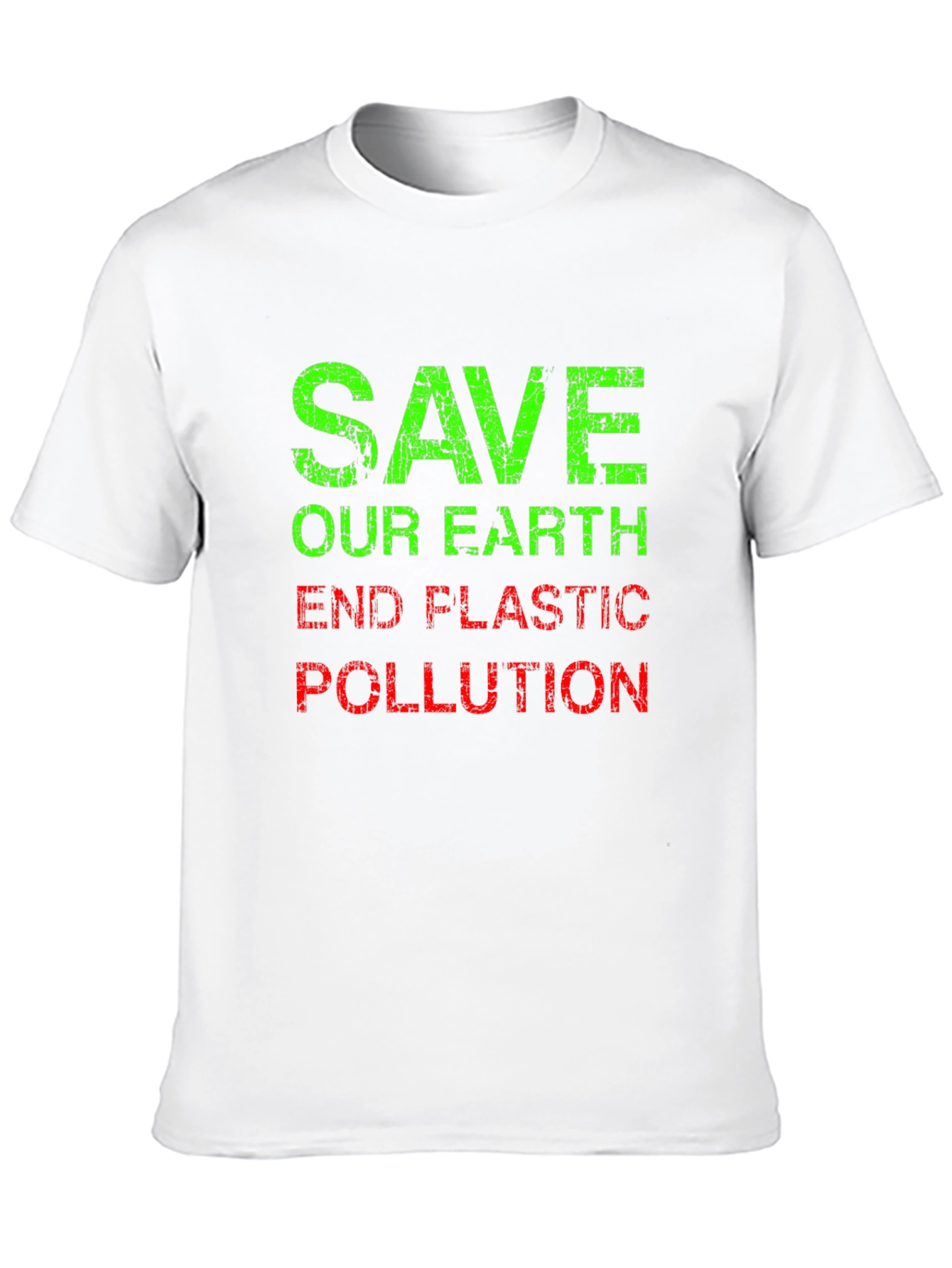 Save Our Earth Graphic Tee - End Plastic Pollution