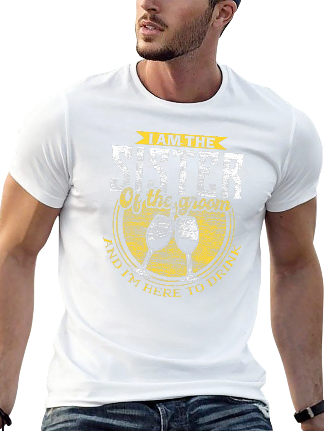 Sister of the Groom T-Shirt - Wedding Party Apparel