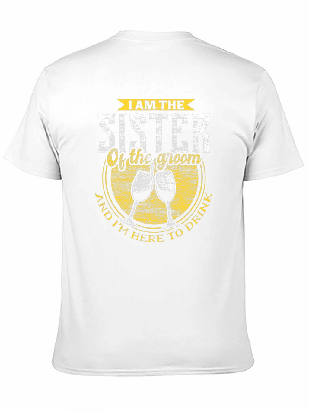 Sister of the Groom T-Shirt - Wedding Party Apparel