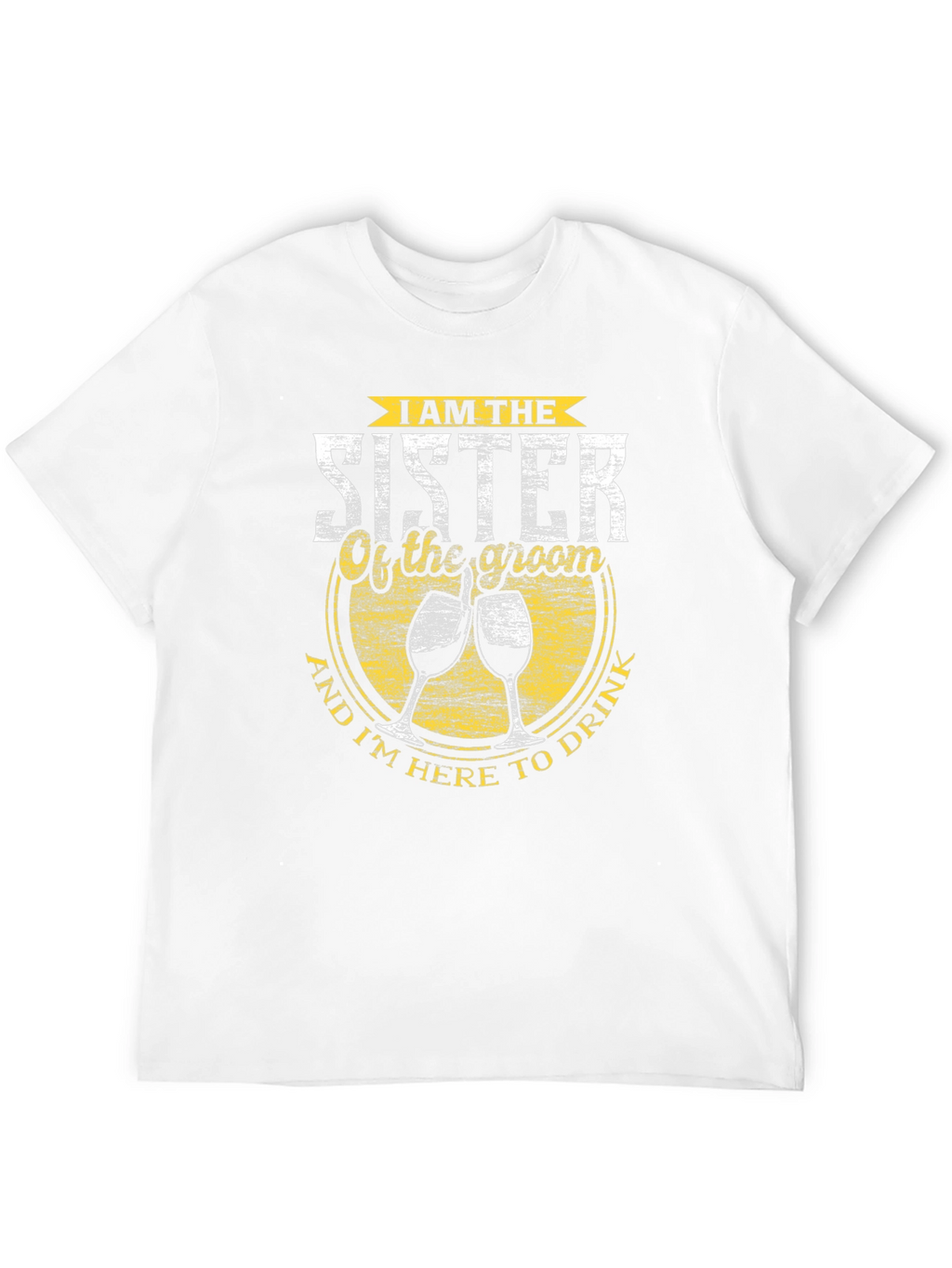 Sister of the Groom T-Shirt - Wedding Party Apparel