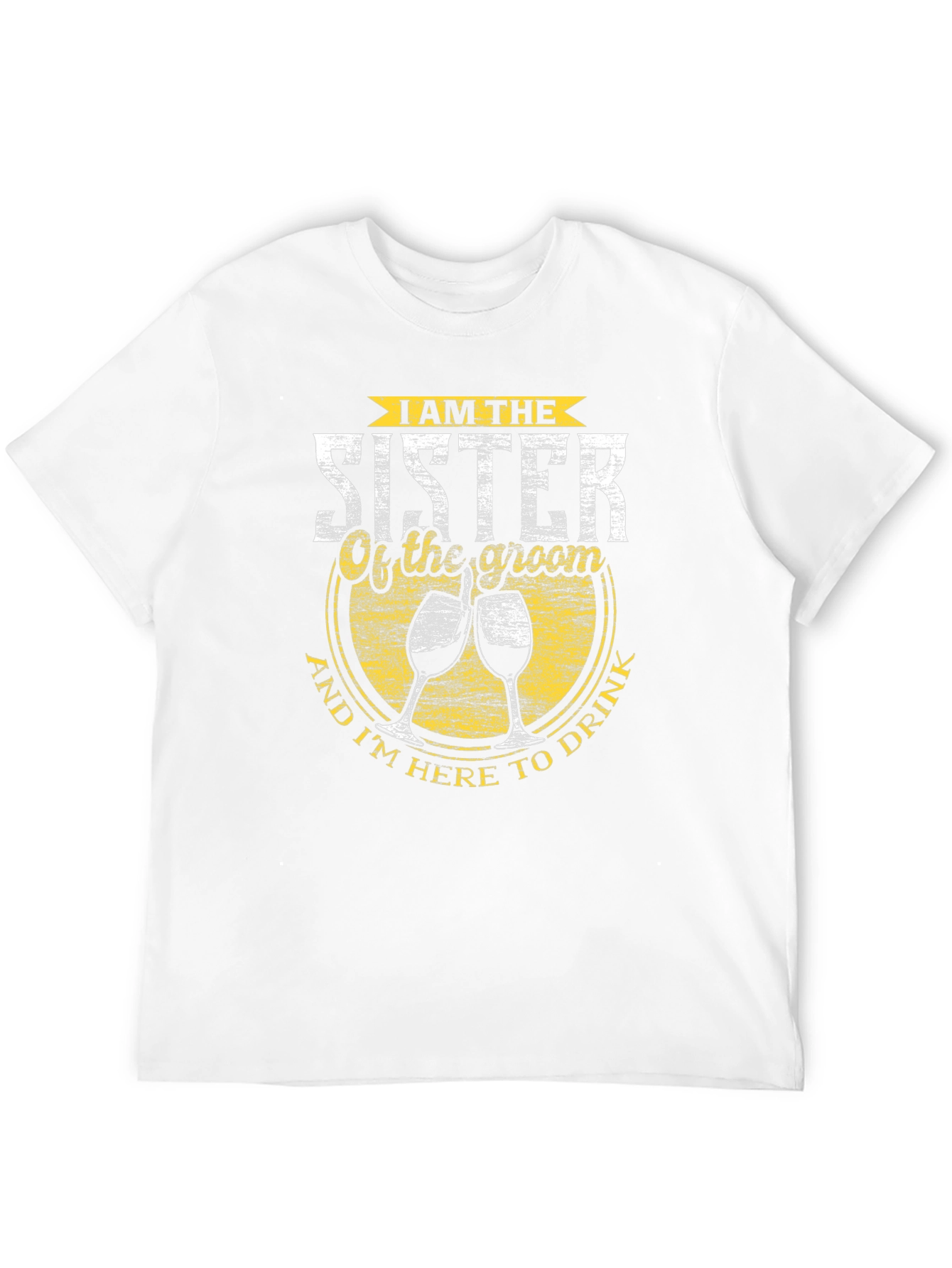 Sister of the Groom T-Shirt - Wedding Party Apparel