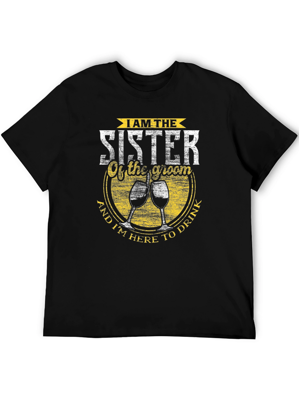 Sister of the Groom T-Shirt - Wedding Party Apparel