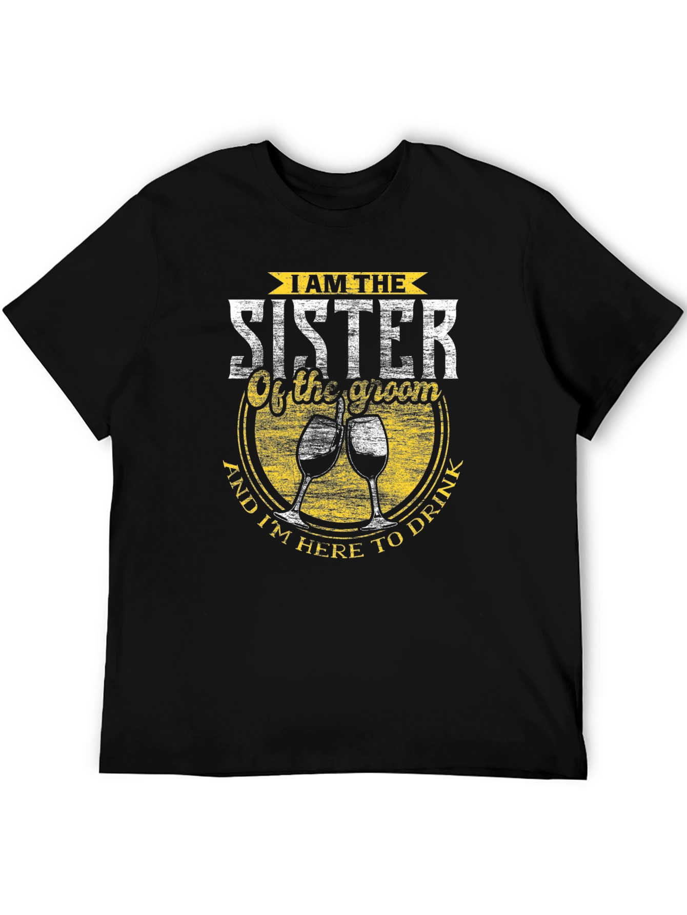 Sister of the Groom T-Shirt - Wedding Party Apparel