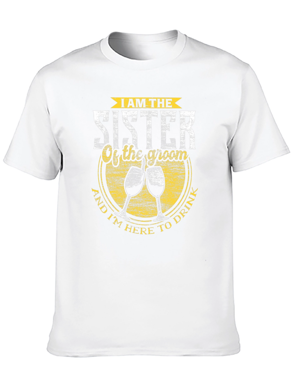 Sister of the Groom T-Shirt - Wedding Party Apparel