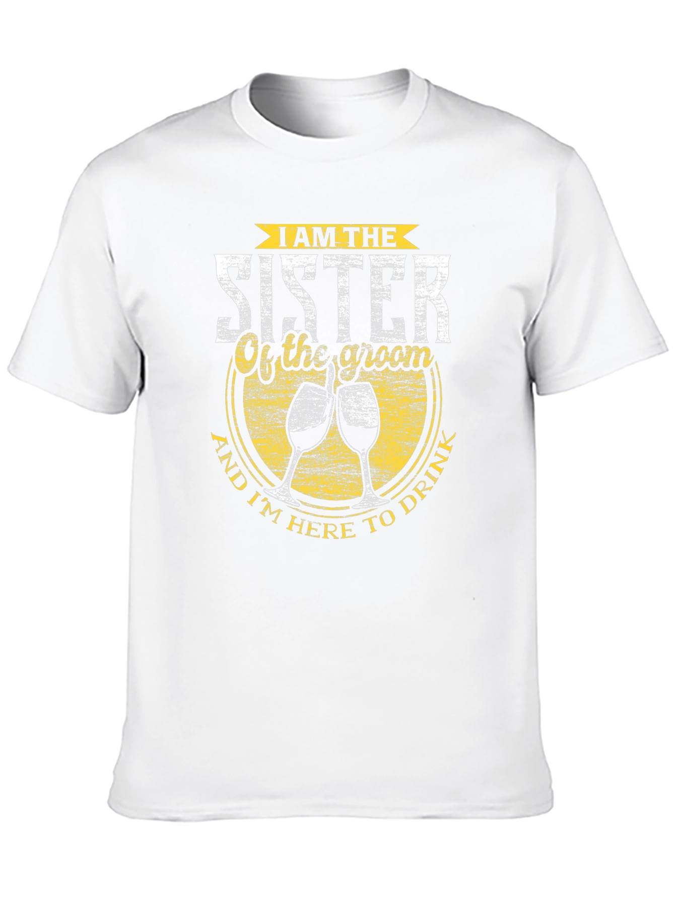 Sister of the Groom T-Shirt - Wedding Party Apparel