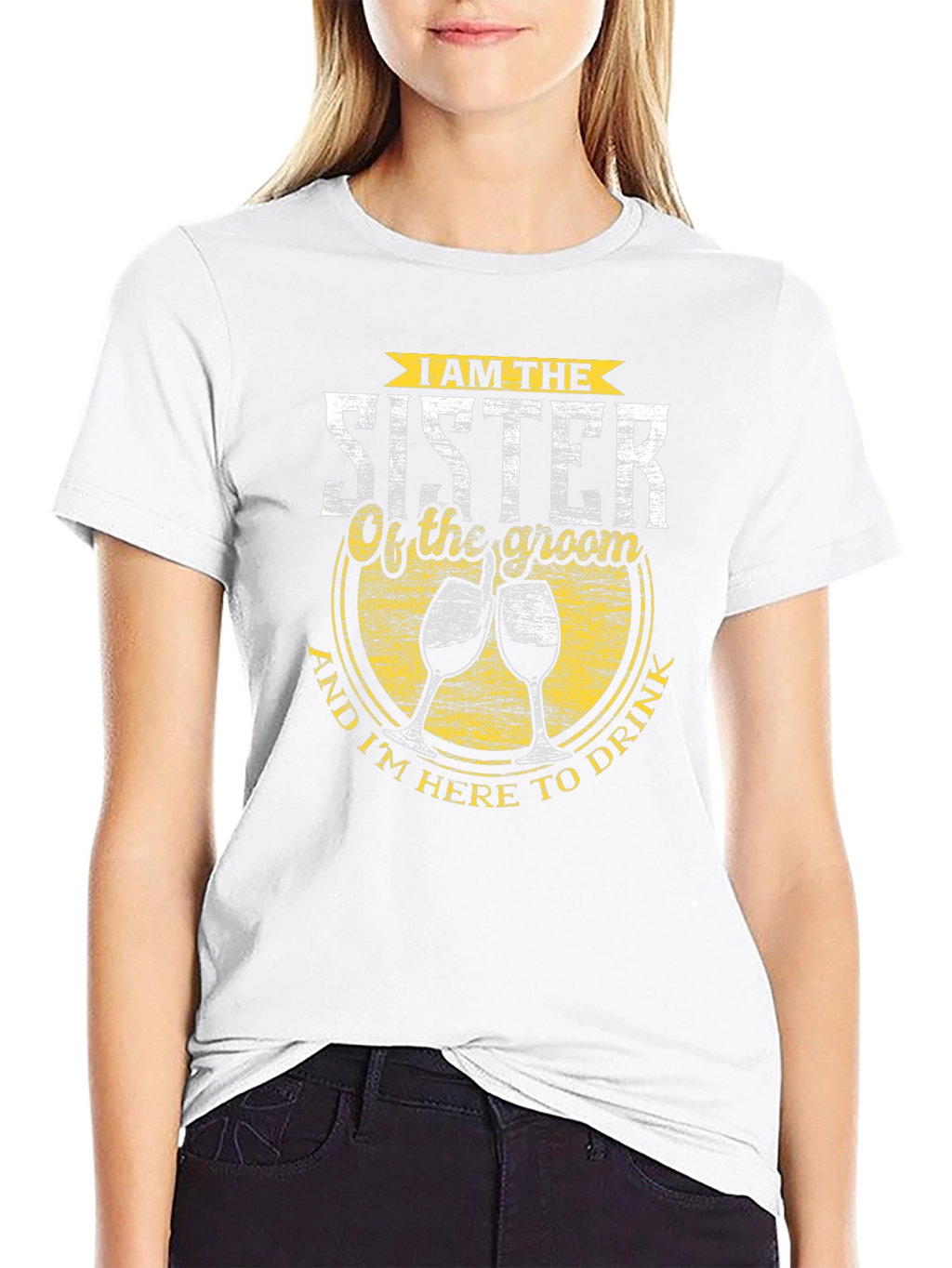 Sister of the Groom T-Shirt - Wedding Party Apparel