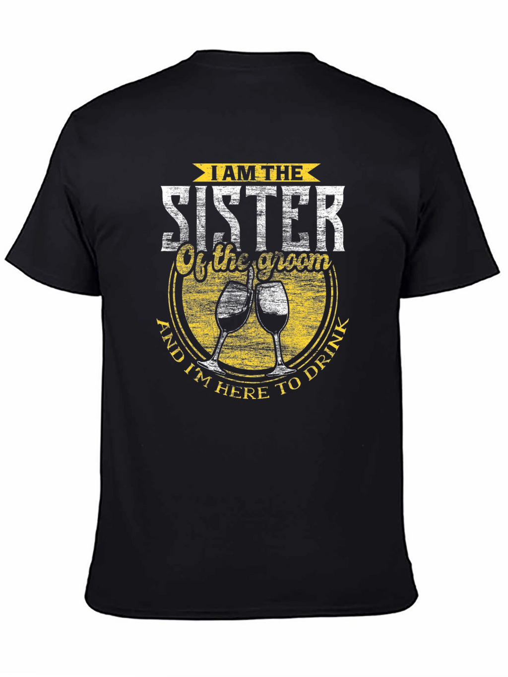 Sister of the Groom T-Shirt - Wedding Party Apparel