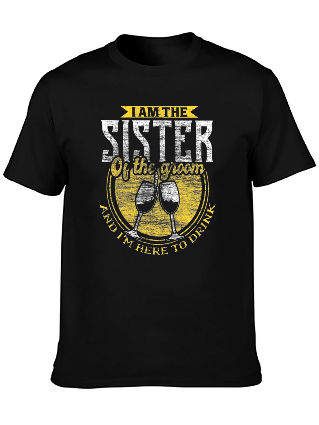 Sister of the Groom T-Shirt - Wedding Party Apparel