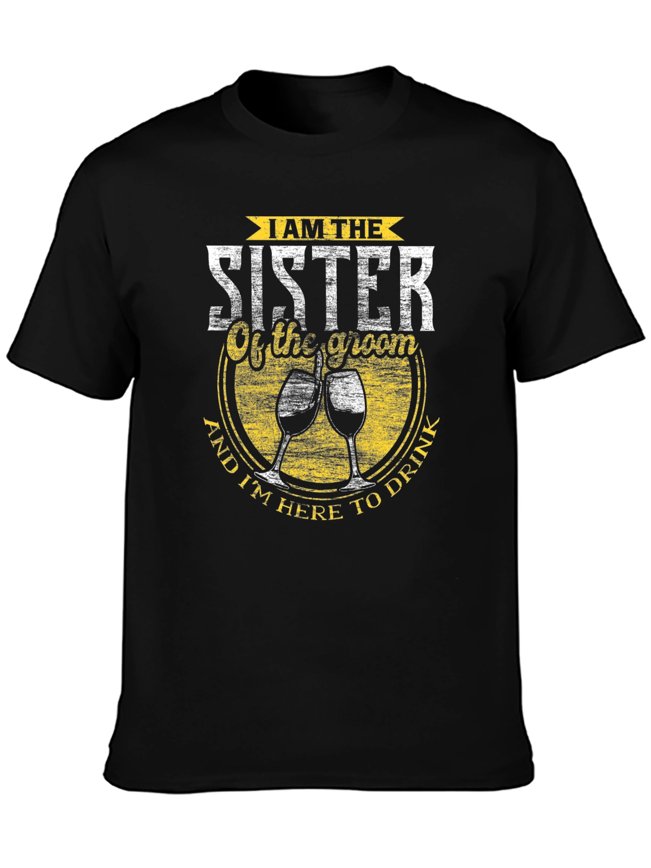 Sister of the Groom T-Shirt - Wedding Party Apparel