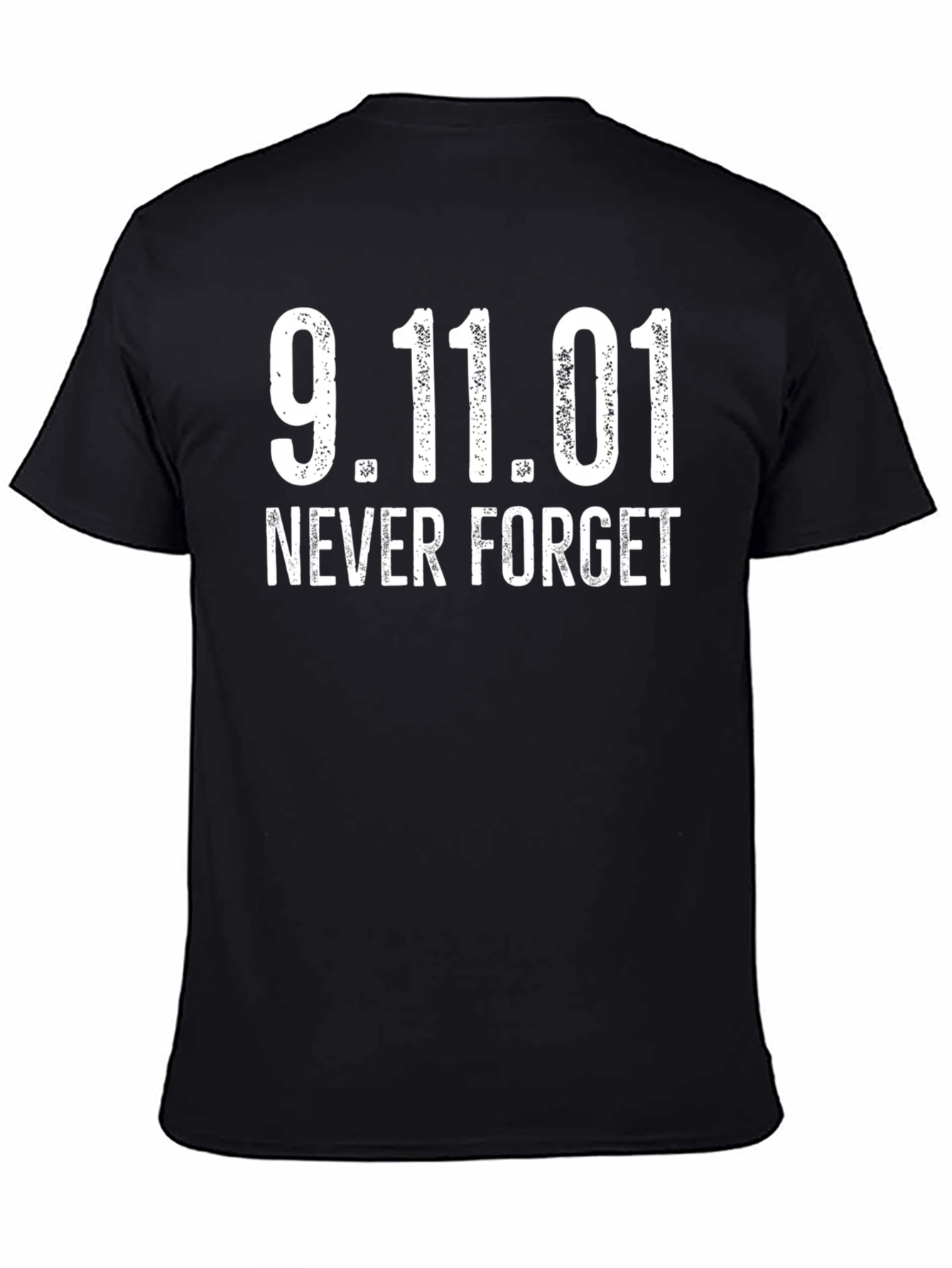 9.11.01 Never Forget T-Shirt - Memorial Tee