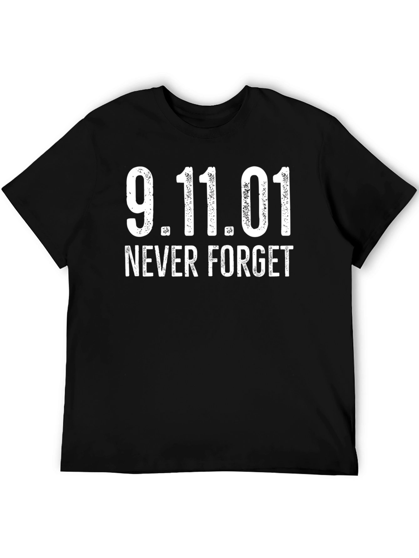 9.11.01 Never Forget T-Shirt - Memorial Tee