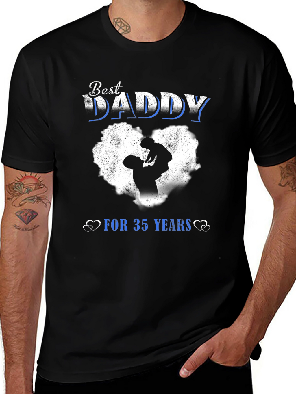 Best Daddy For 35 Years T-Shirt