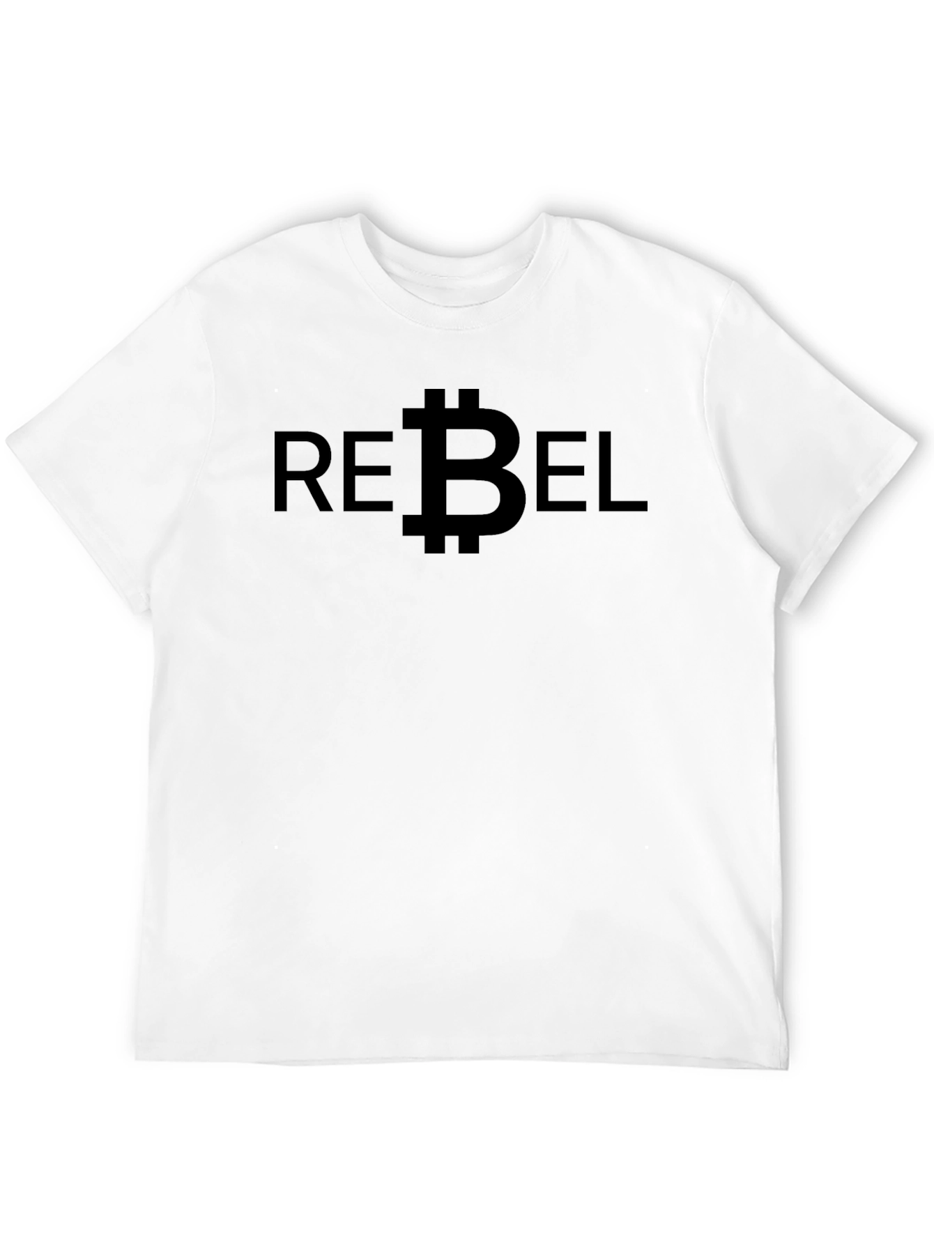 Bitcoin Rebel Black T-Shirt