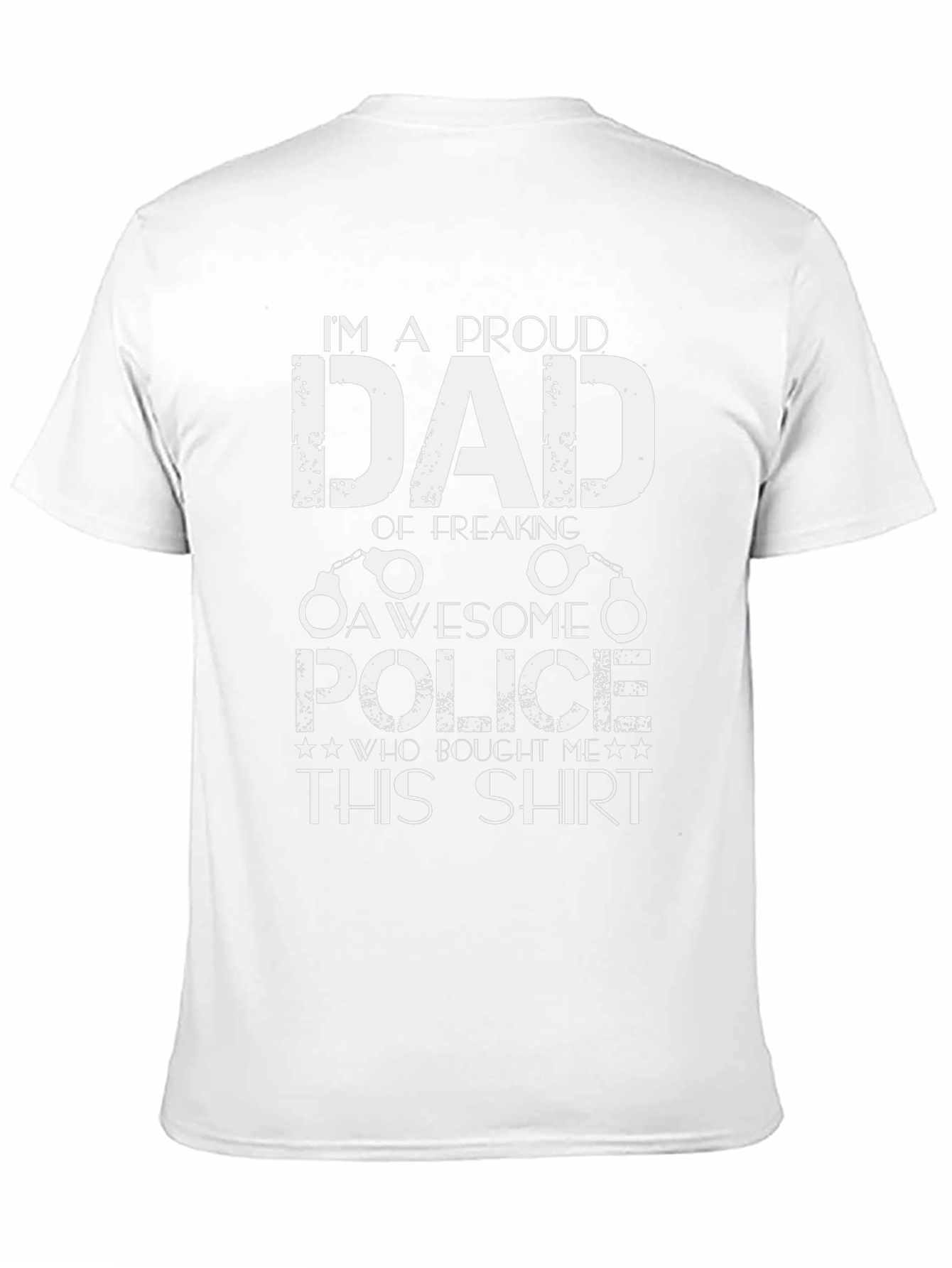 Proud Dad of an Awesome Police Officer T-Shirt