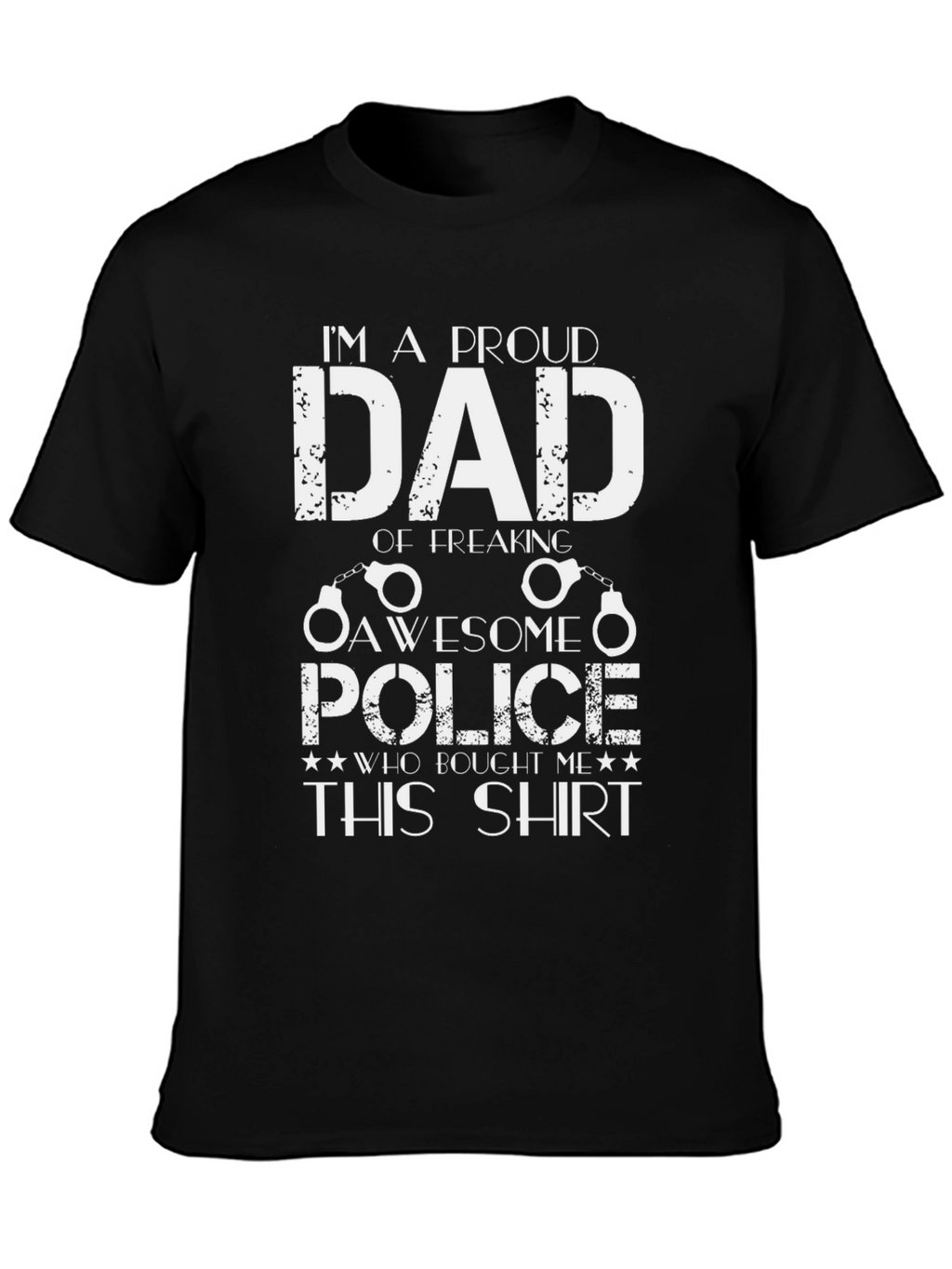 Proud Dad of an Awesome Police Officer T-Shirt