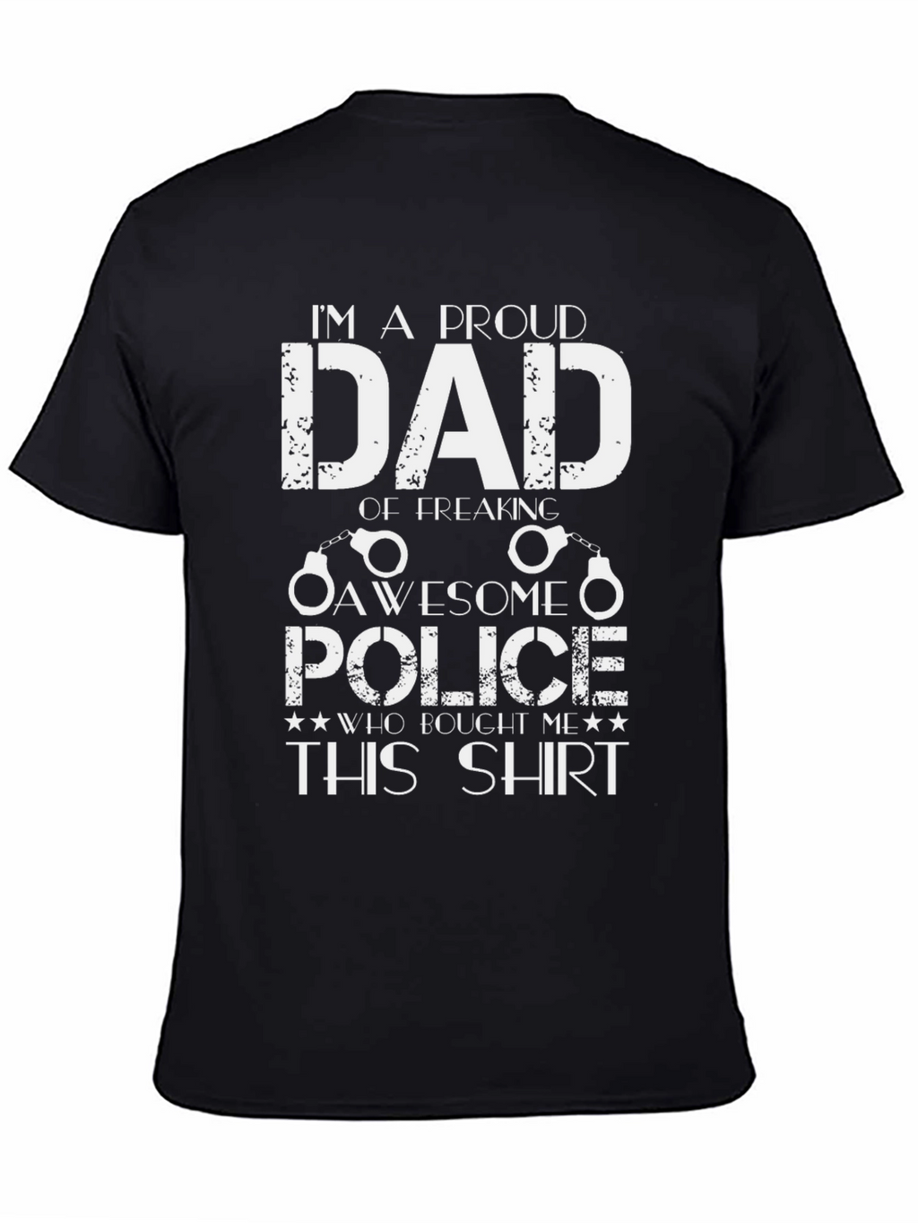 Proud Dad of an Awesome Police Officer T-Shirt