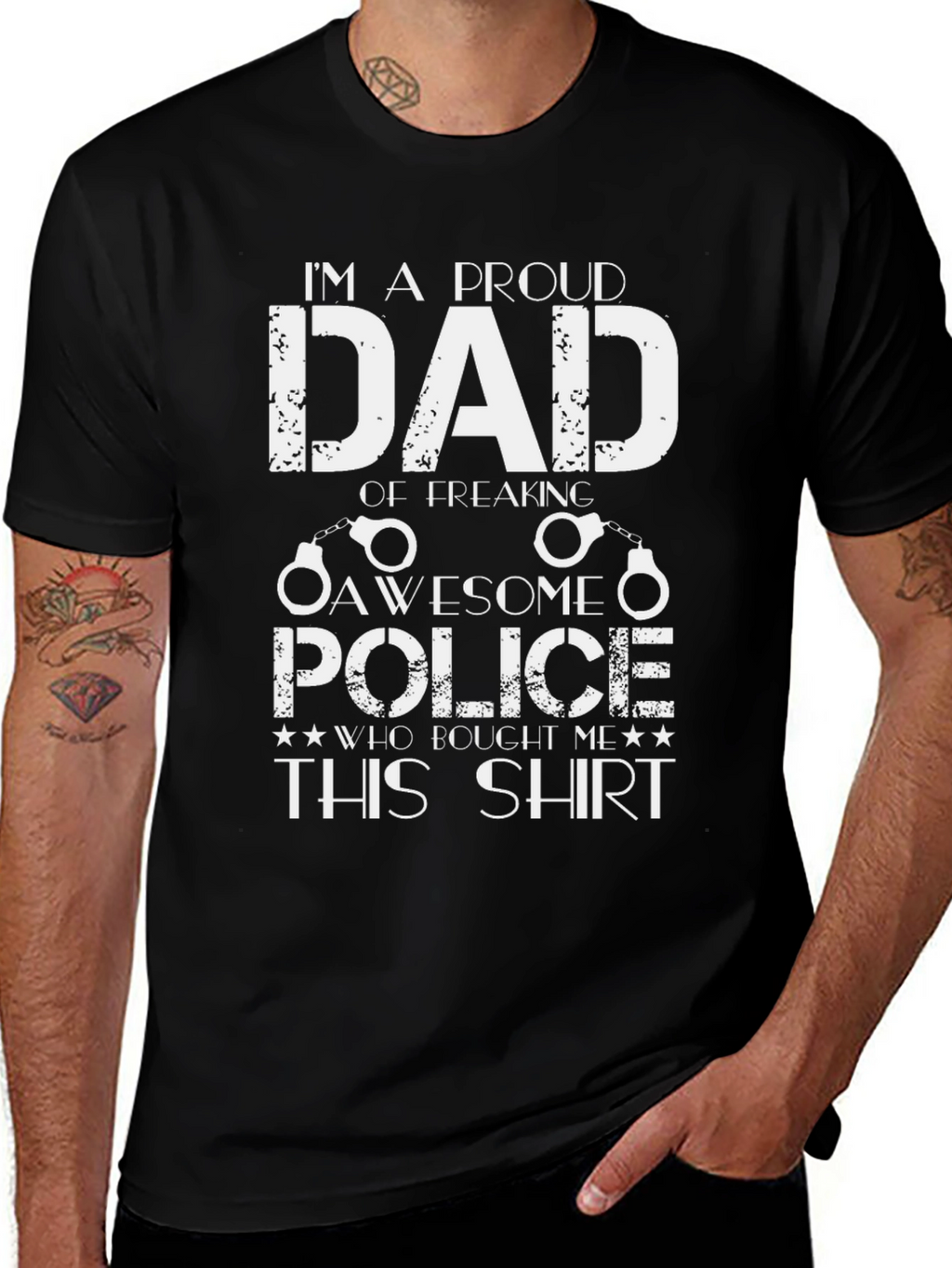 Proud Dad of an Awesome Police Officer T-Shirt