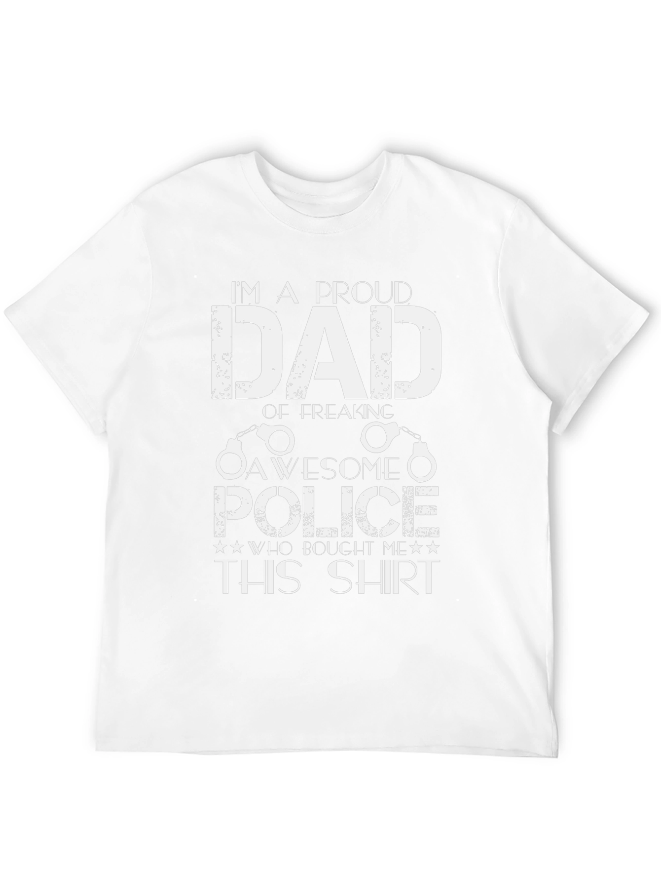 Proud Dad of an Awesome Police Officer T-Shirt