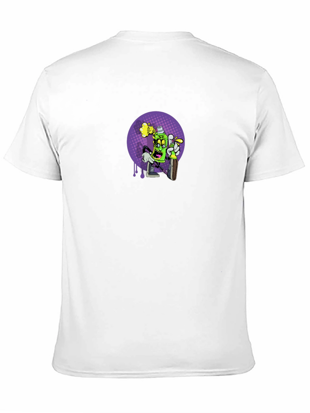 Cartoon Spray Paint Graphic Tee