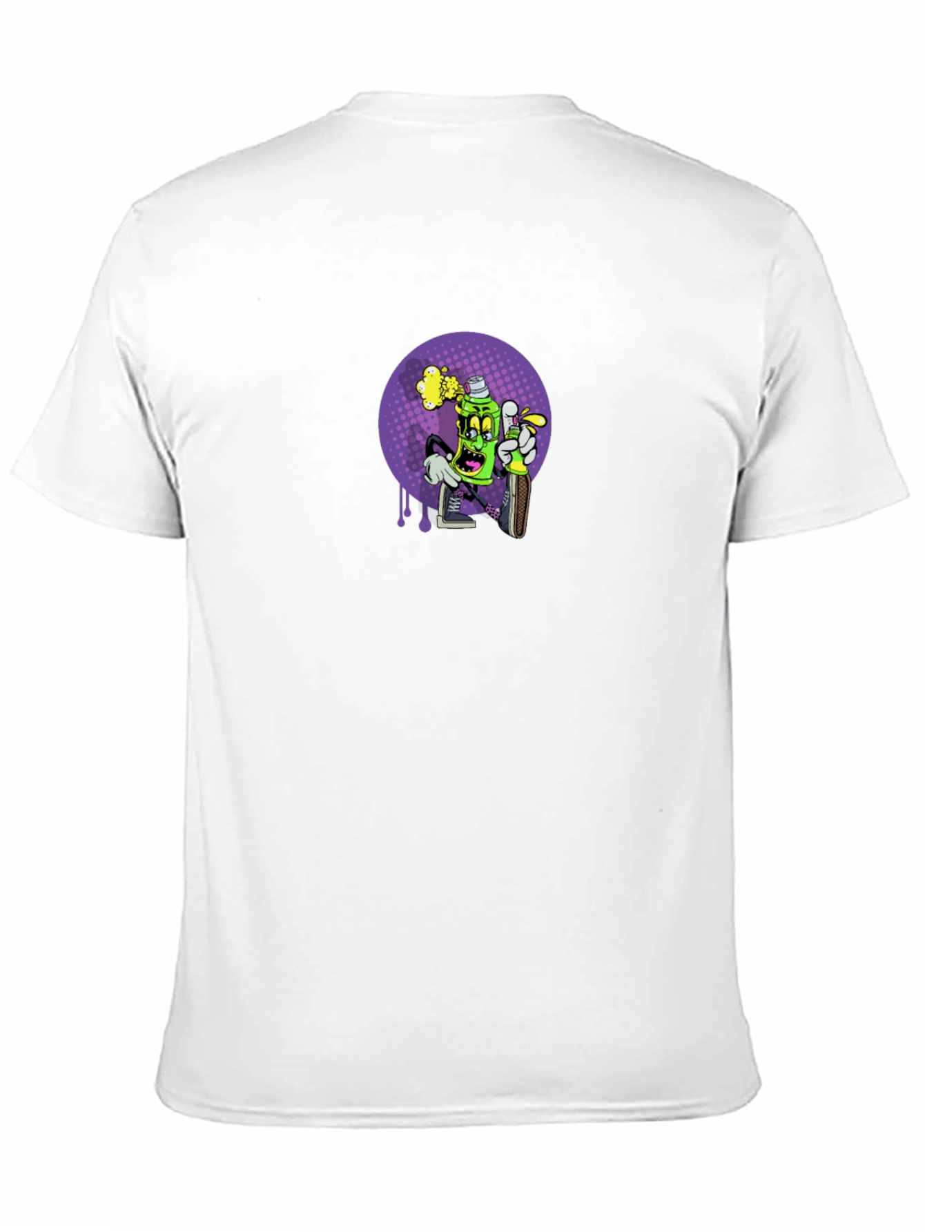 Cartoon Spray Paint Graphic Tee