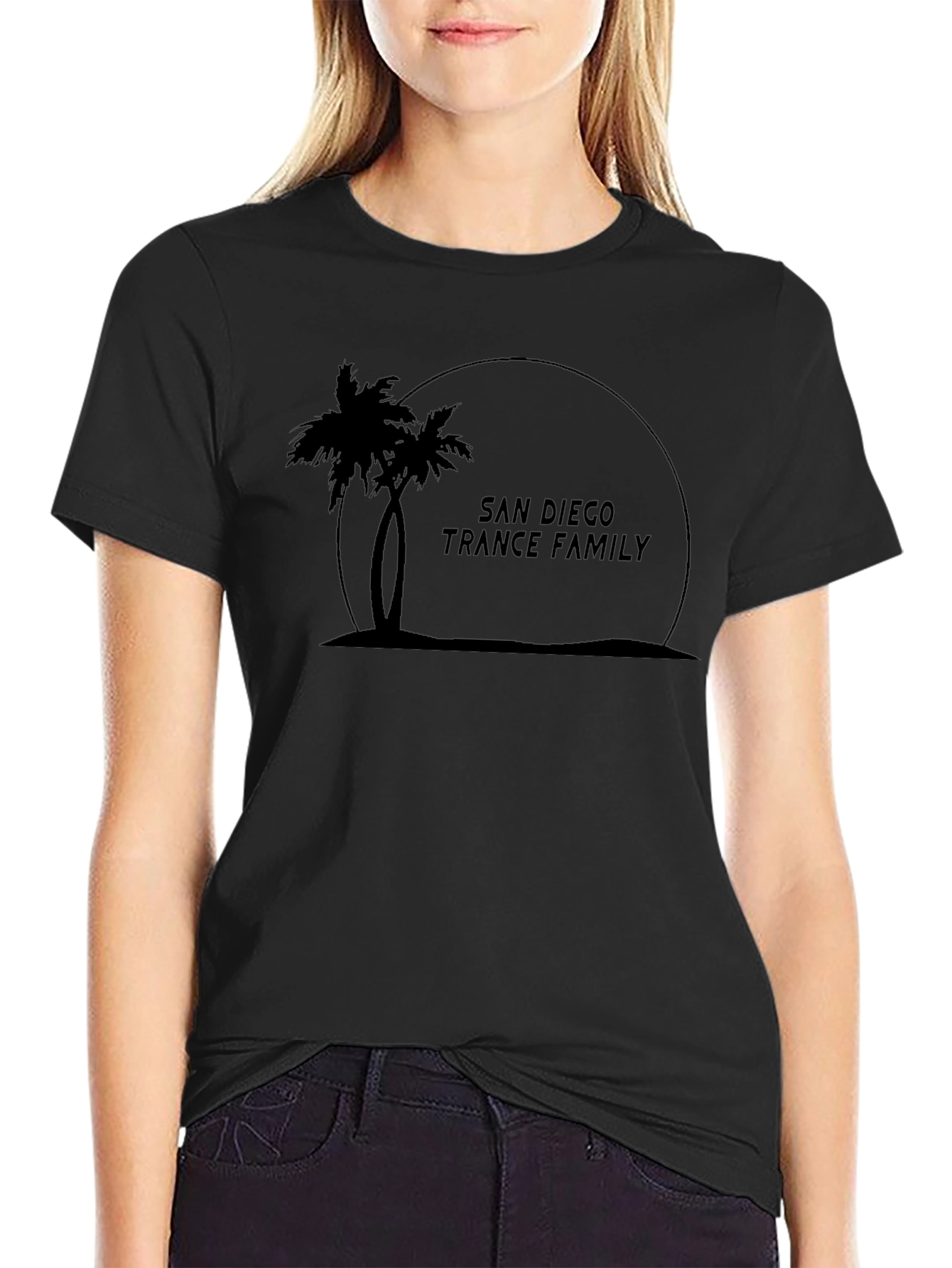 San Diego Trance Family Black T-Shirt