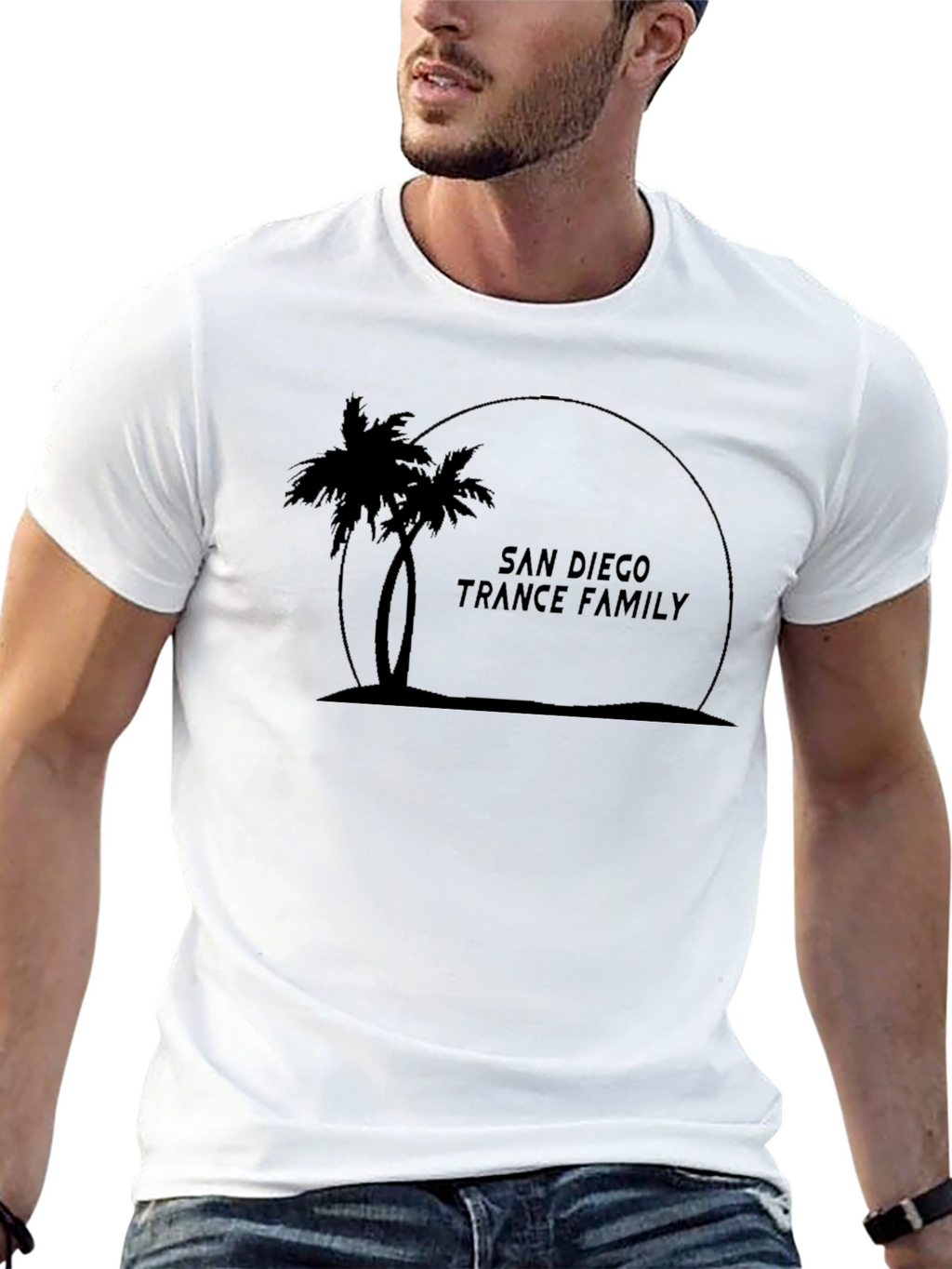 San Diego Trance Family Black T-Shirt