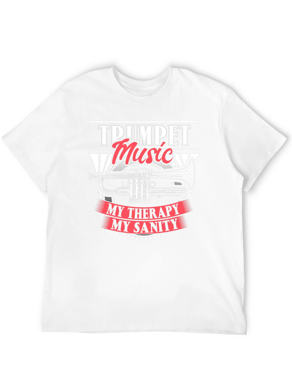 Trumpet Music Therapy T-Shirt