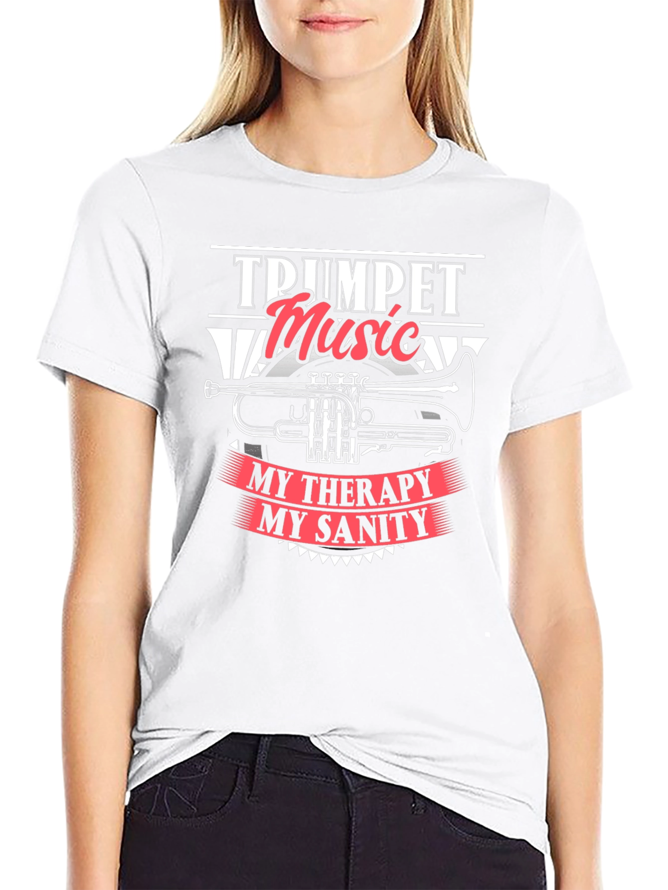 Trumpet Music Therapy T-Shirt