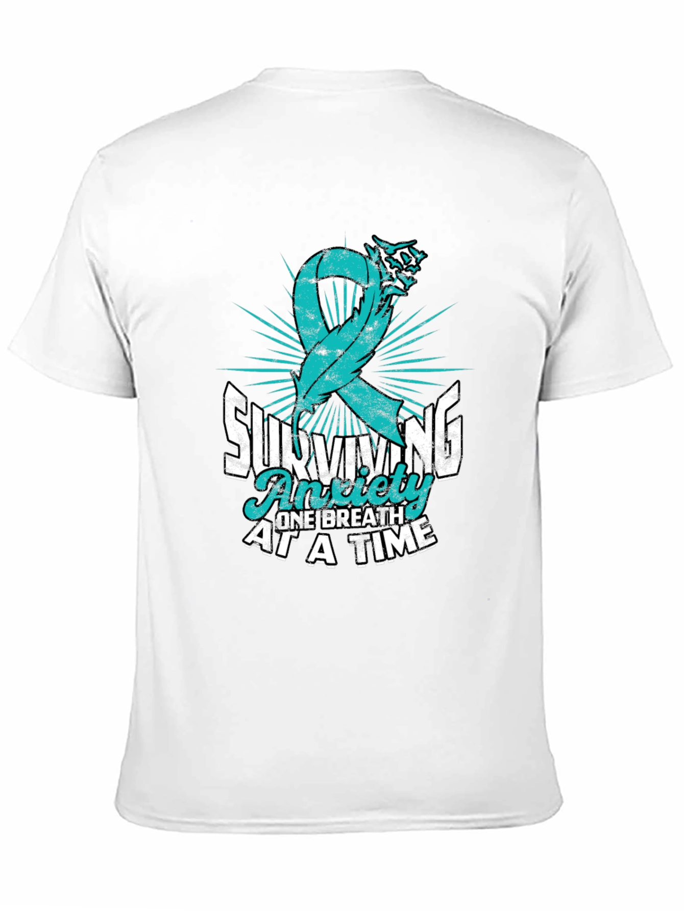 Anxiety Awareness Ribbon T-Shirt