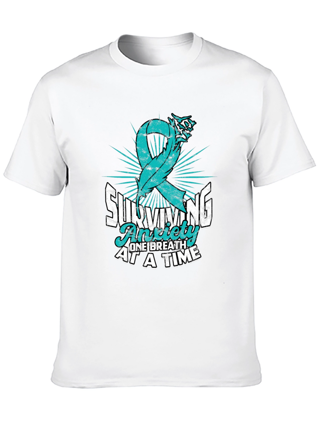 Anxiety Awareness Ribbon T-Shirt