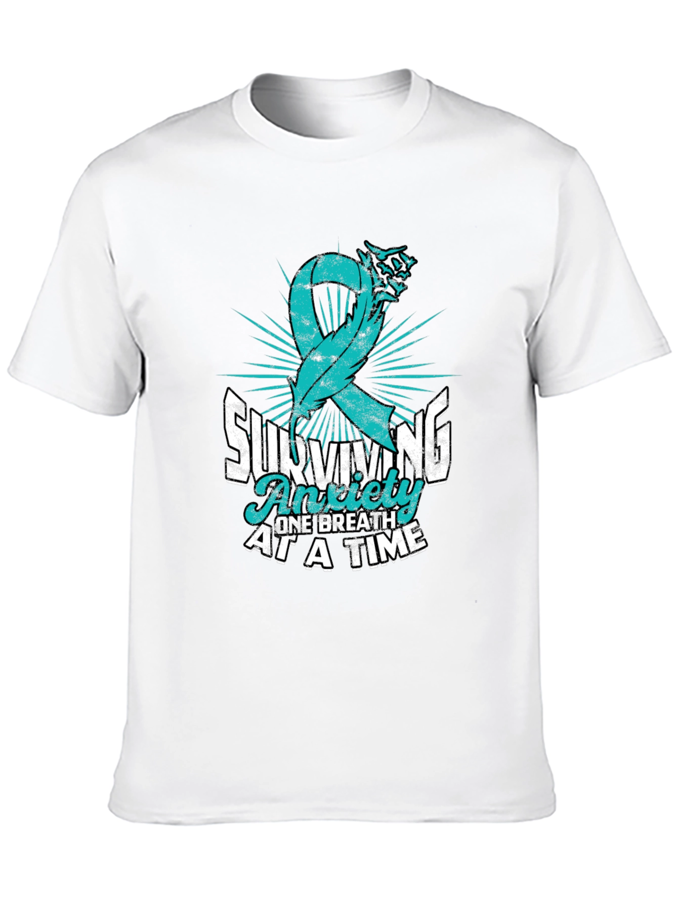 Anxiety Awareness Ribbon T-Shirt