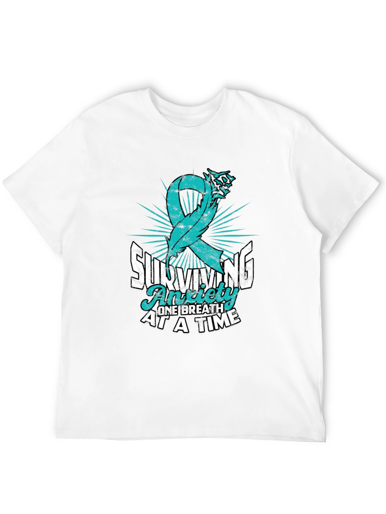 Anxiety Awareness Ribbon T-Shirt