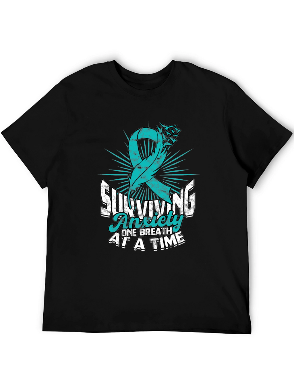 Anxiety Awareness Ribbon T-Shirt