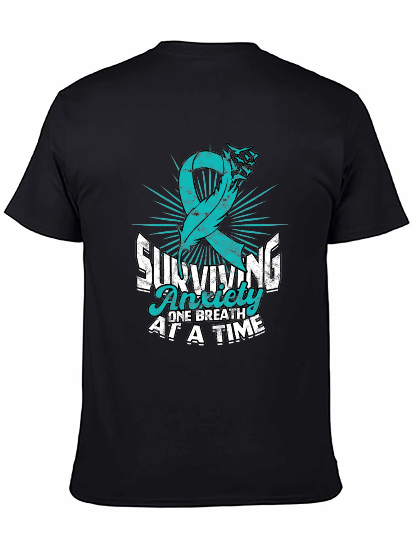 Anxiety Awareness Ribbon T-Shirt