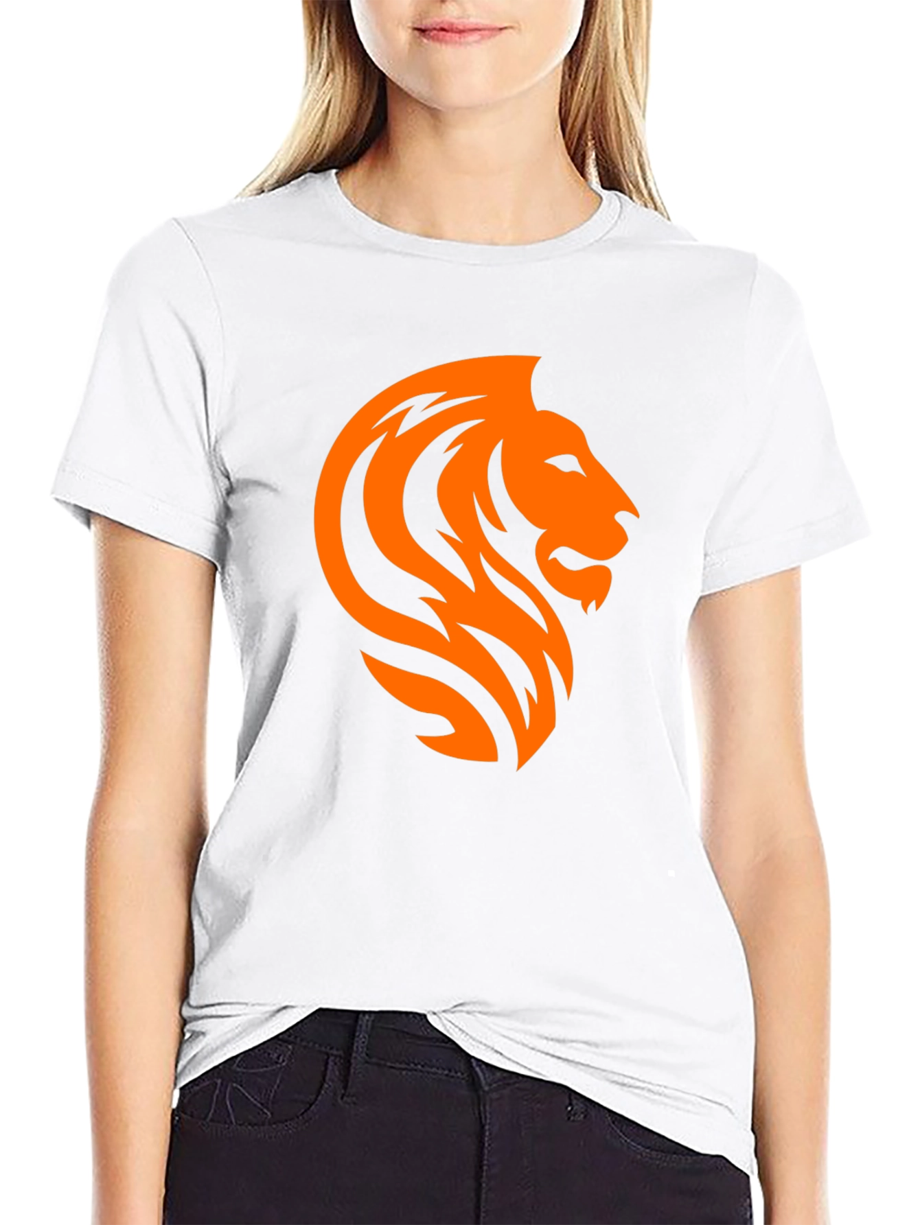 Lion Graphic Black T-Shirt - Mens Fashion